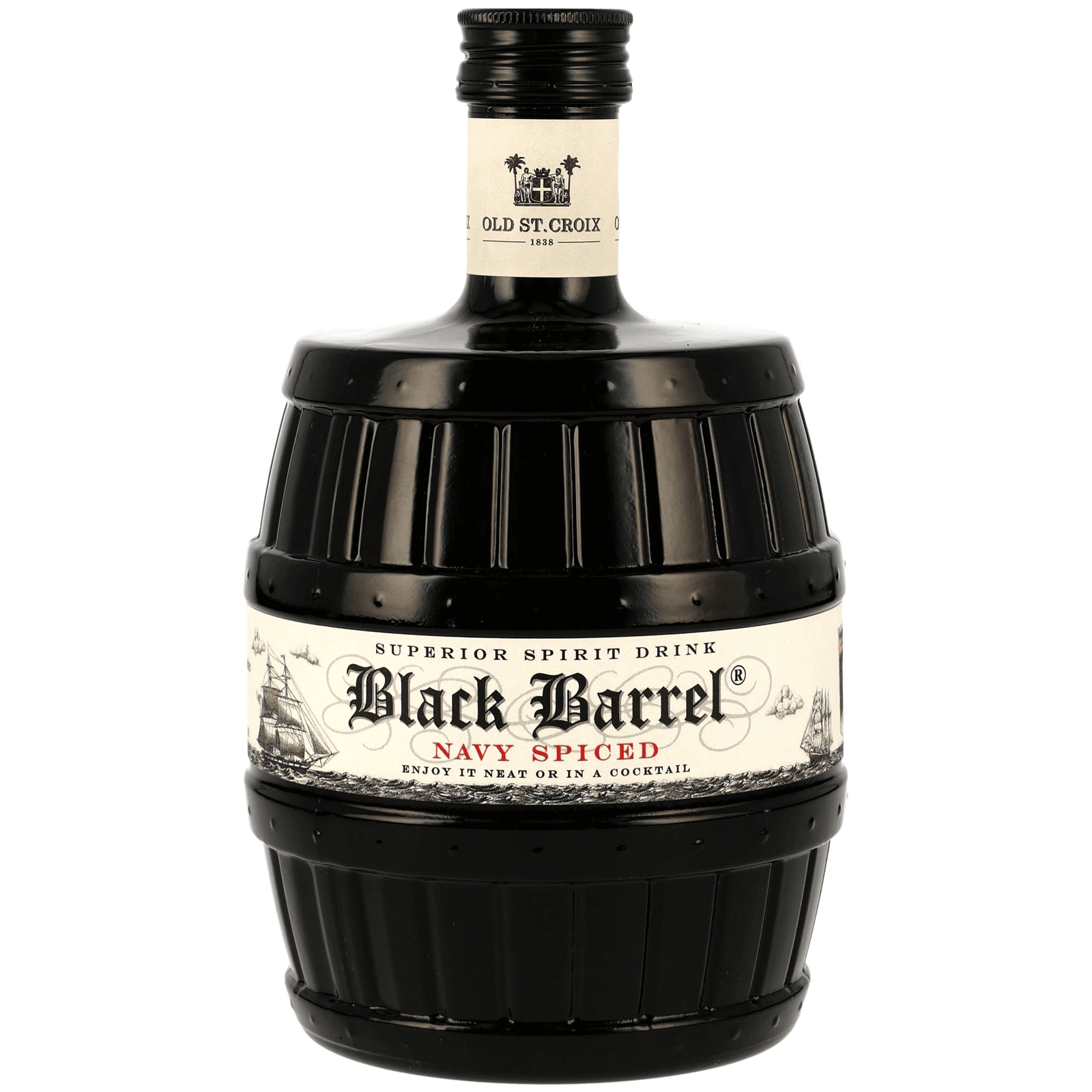 Old St. Croix Black Barrel Navy Spiced
