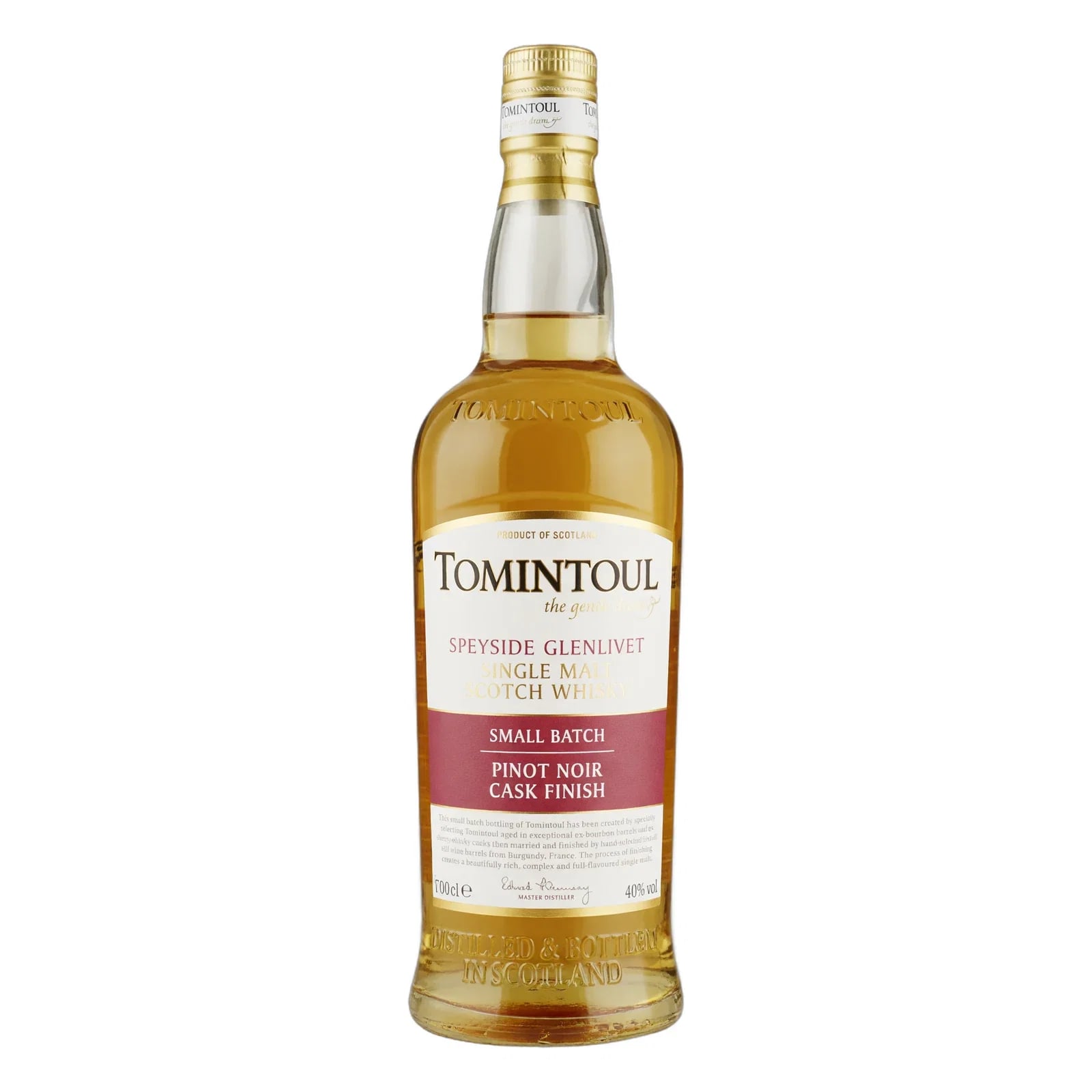 Tomintoul Pinot Noir Cask Finish