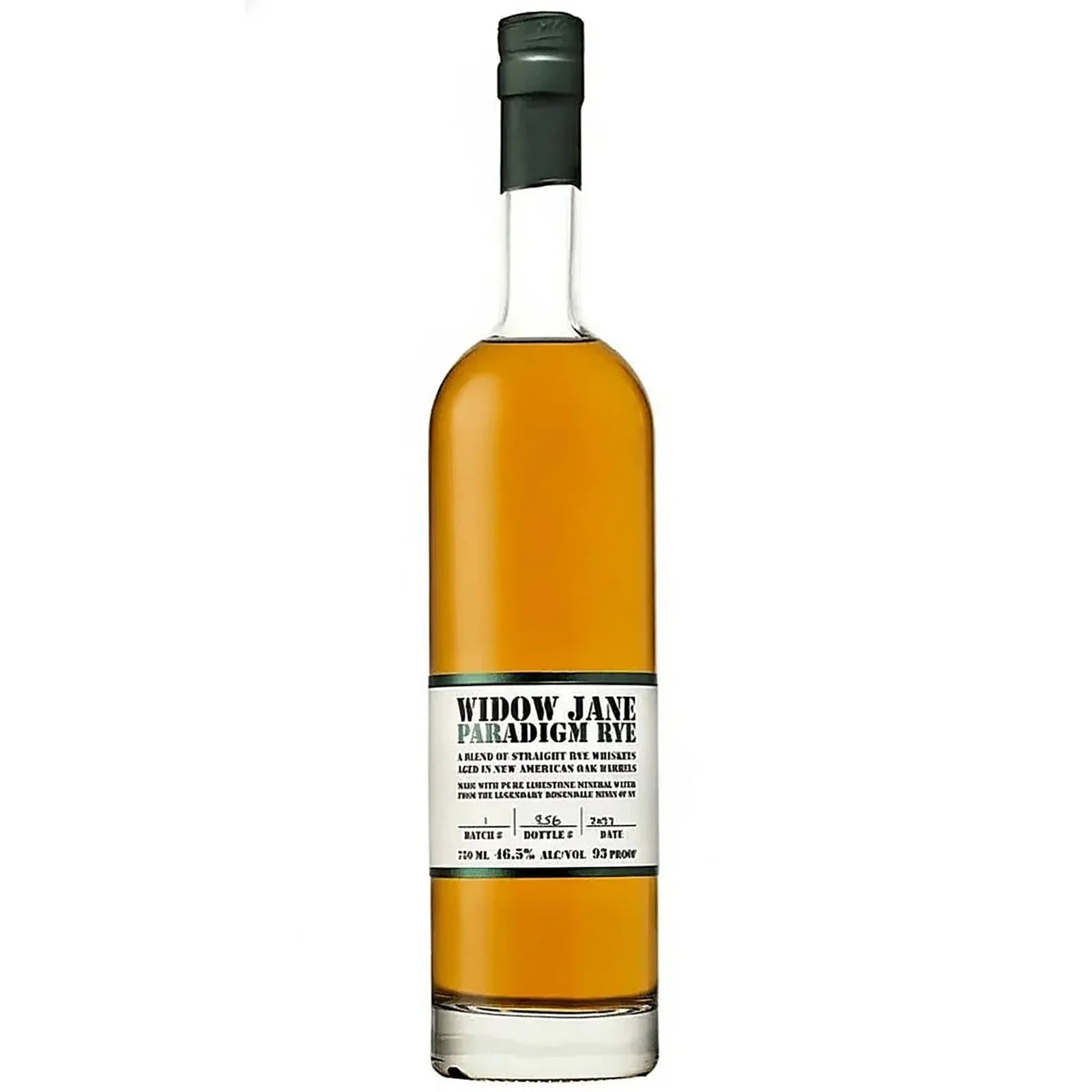 Widow Paradigm Rye 75cl