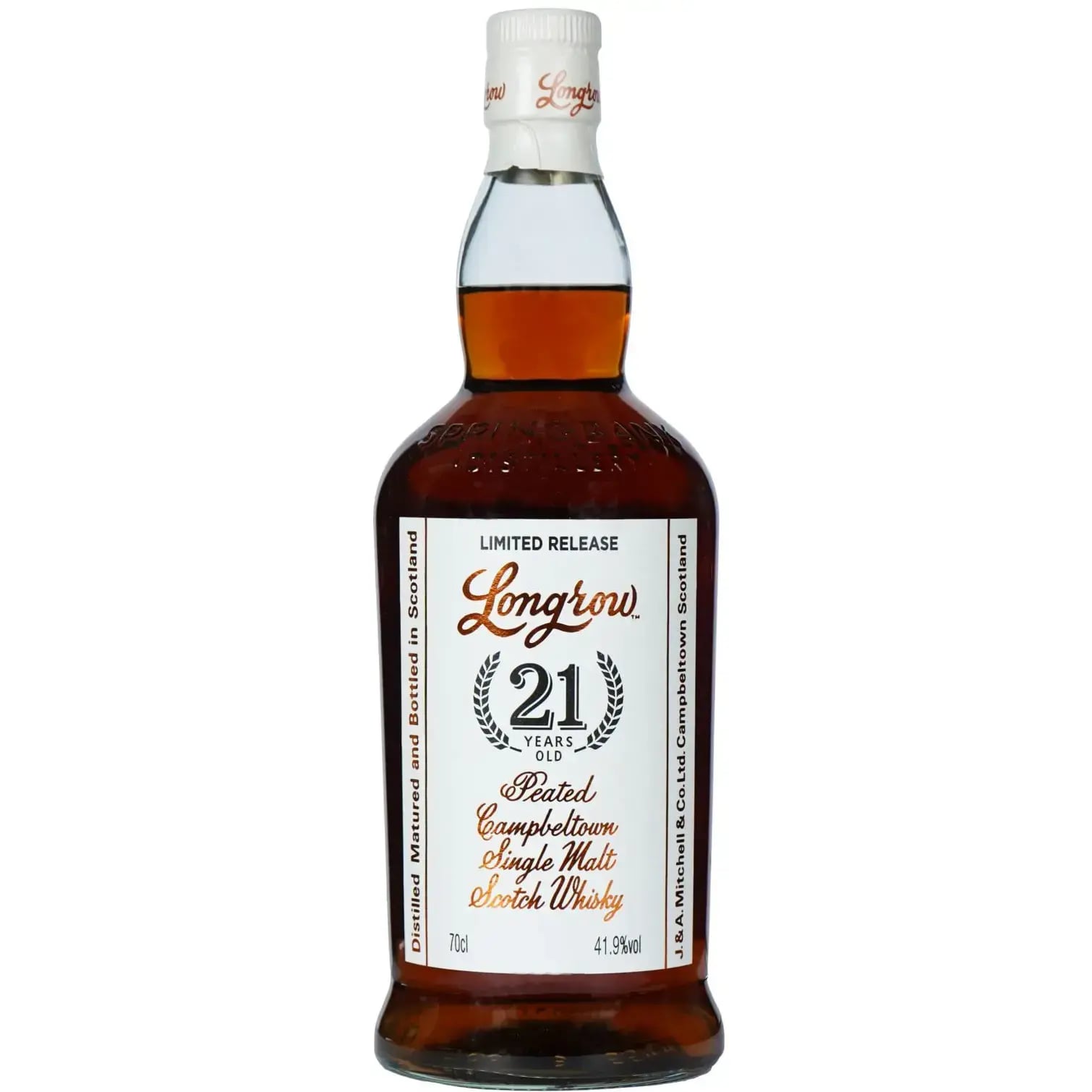 Longrow 21 Years Old Single Cask
