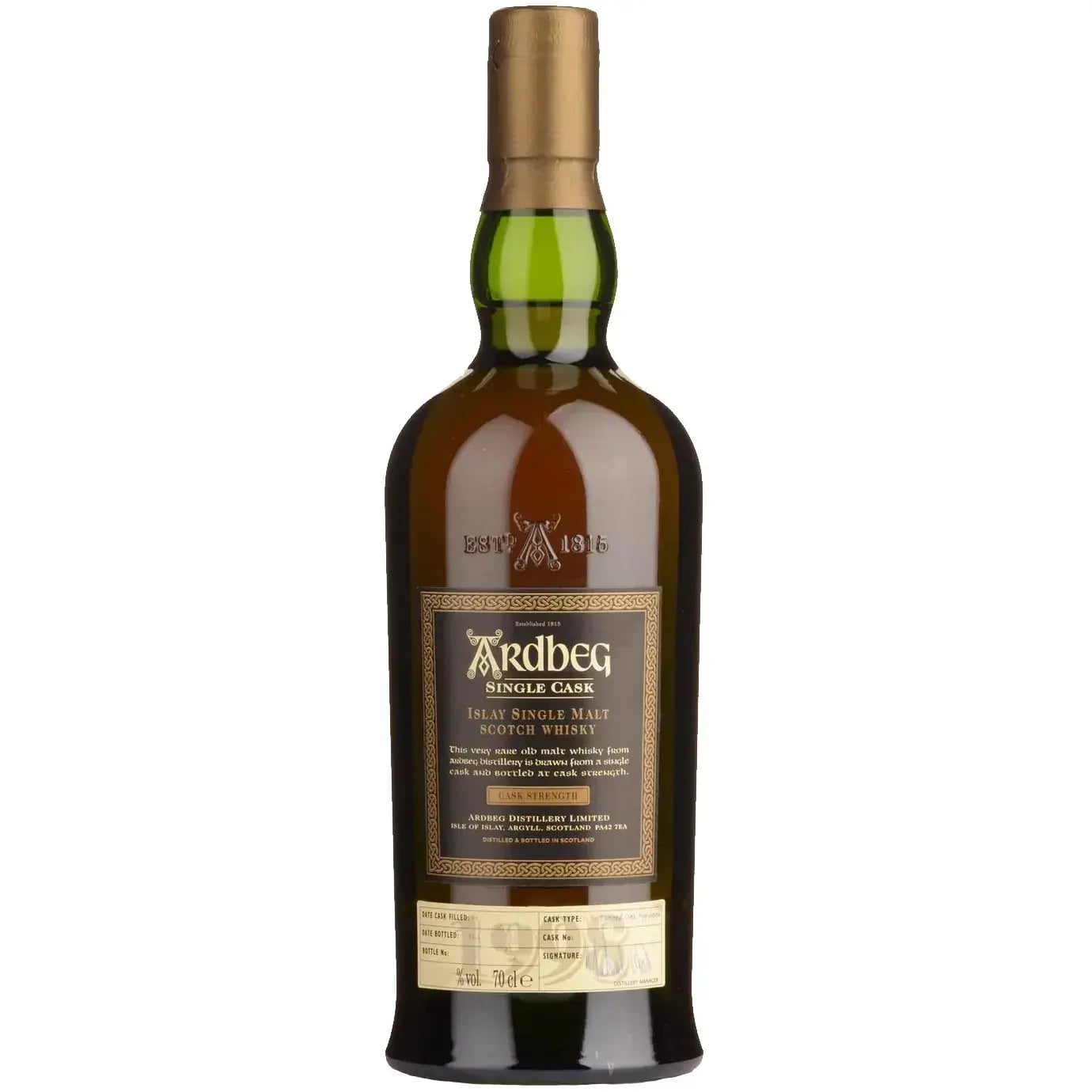 Ardbeg 1998 Cask Nr.2763