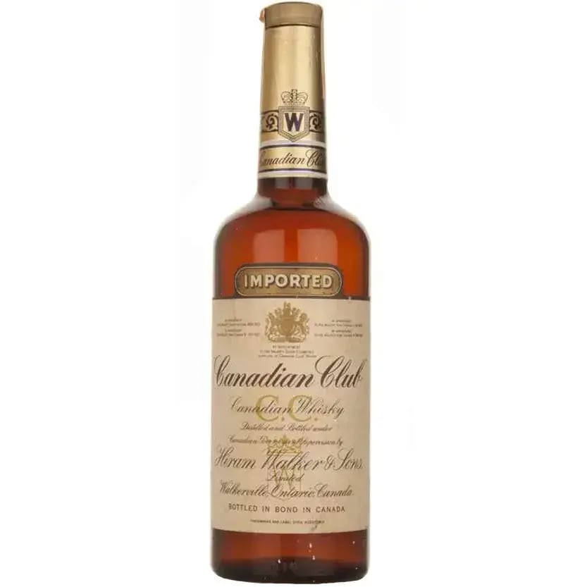 Canadian Club 6 Years Old 1958