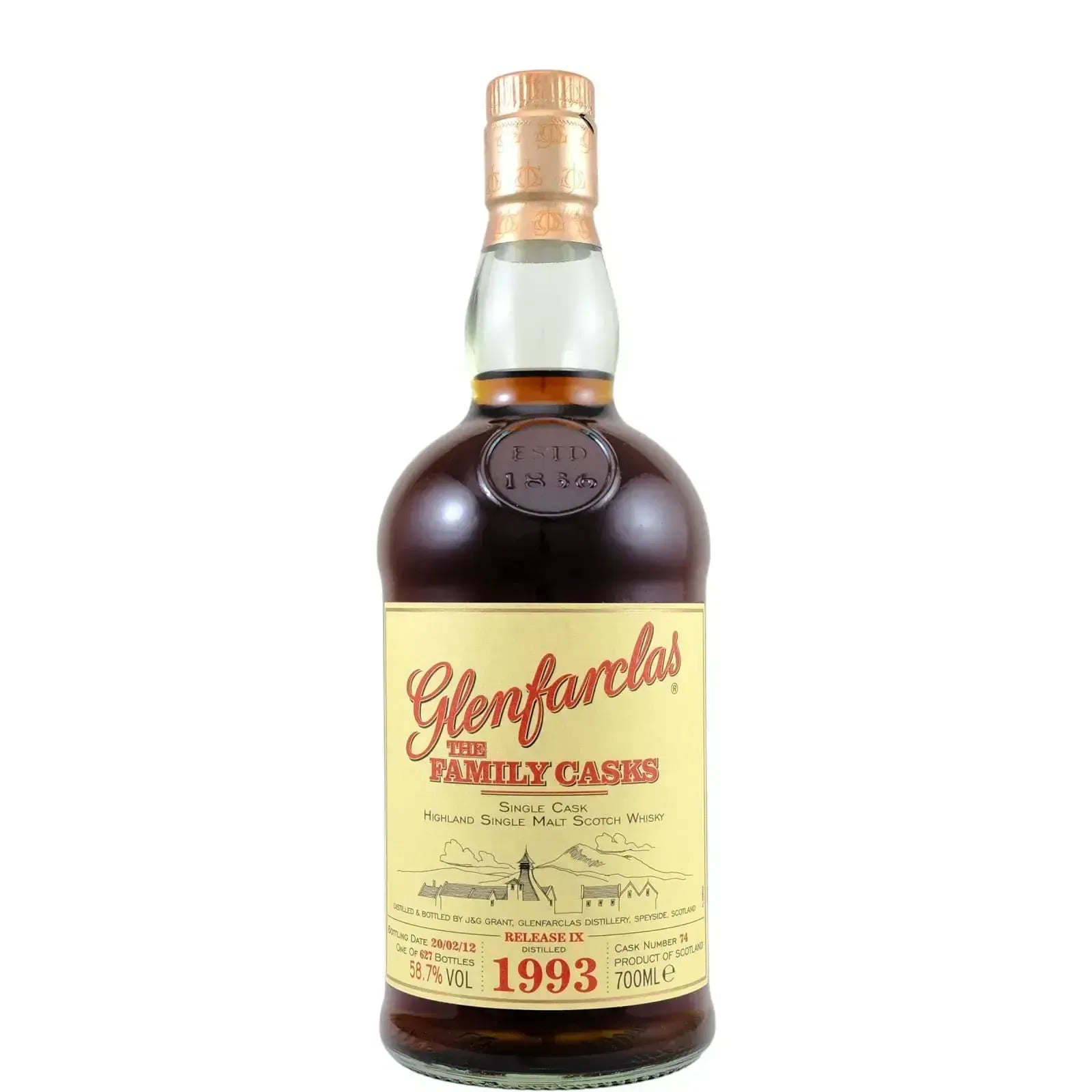 Glenfarclas 1993 Cask Nr.74