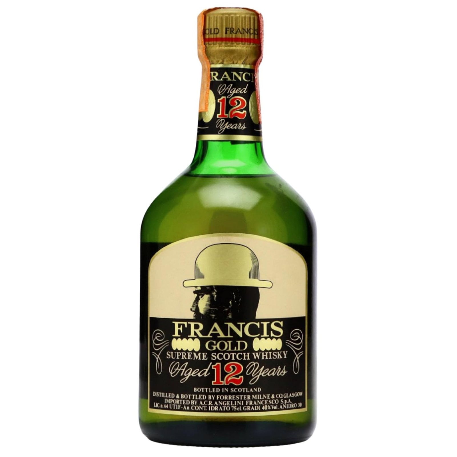 Francis 12 Years Old Supreme Scotch Whisky Forrester Milne & Co.