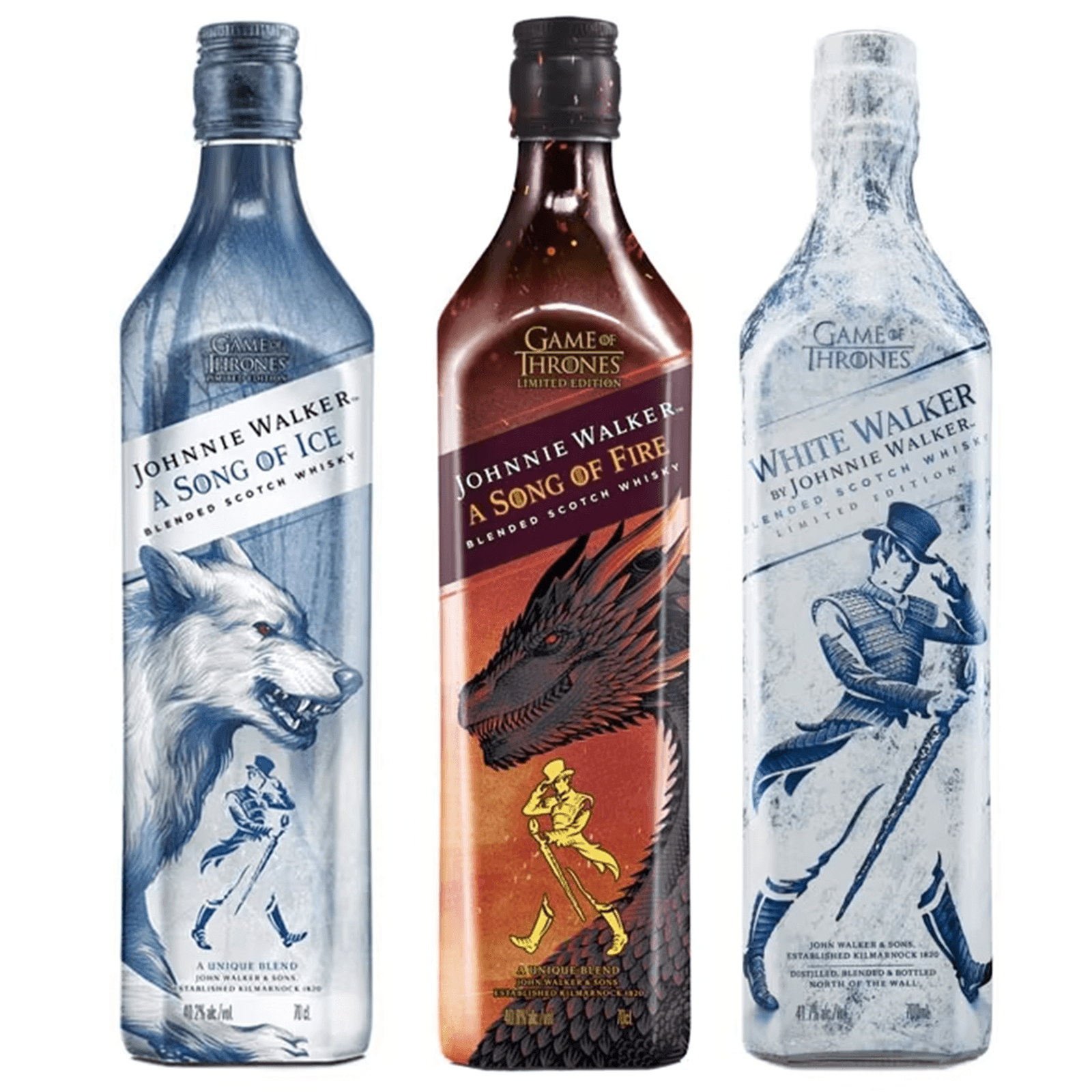 Johnnie Walker Game of Thrones Whisky Set 210cl