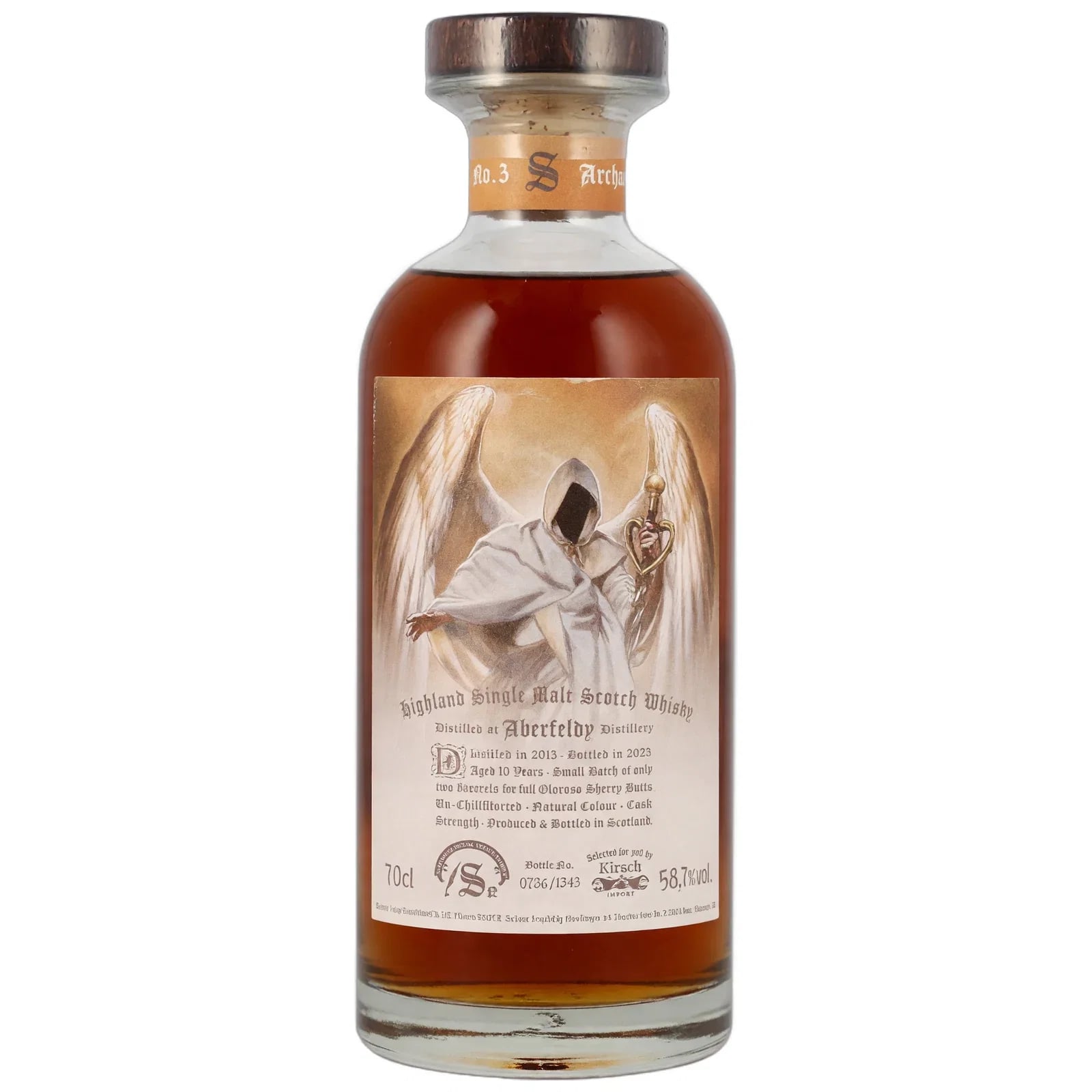 Aberfeldy 10 Years Old 2013 Horsemen & Archangels Archangel No. 3 Signatory Vintage