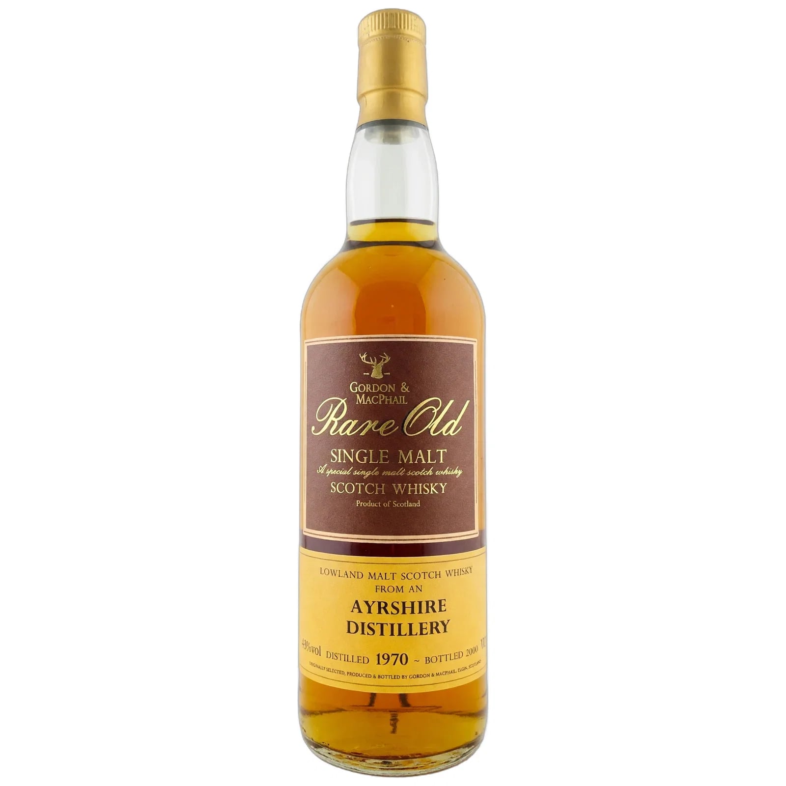 Ayrshire 1970 Rare Old Gordon & Macphail
