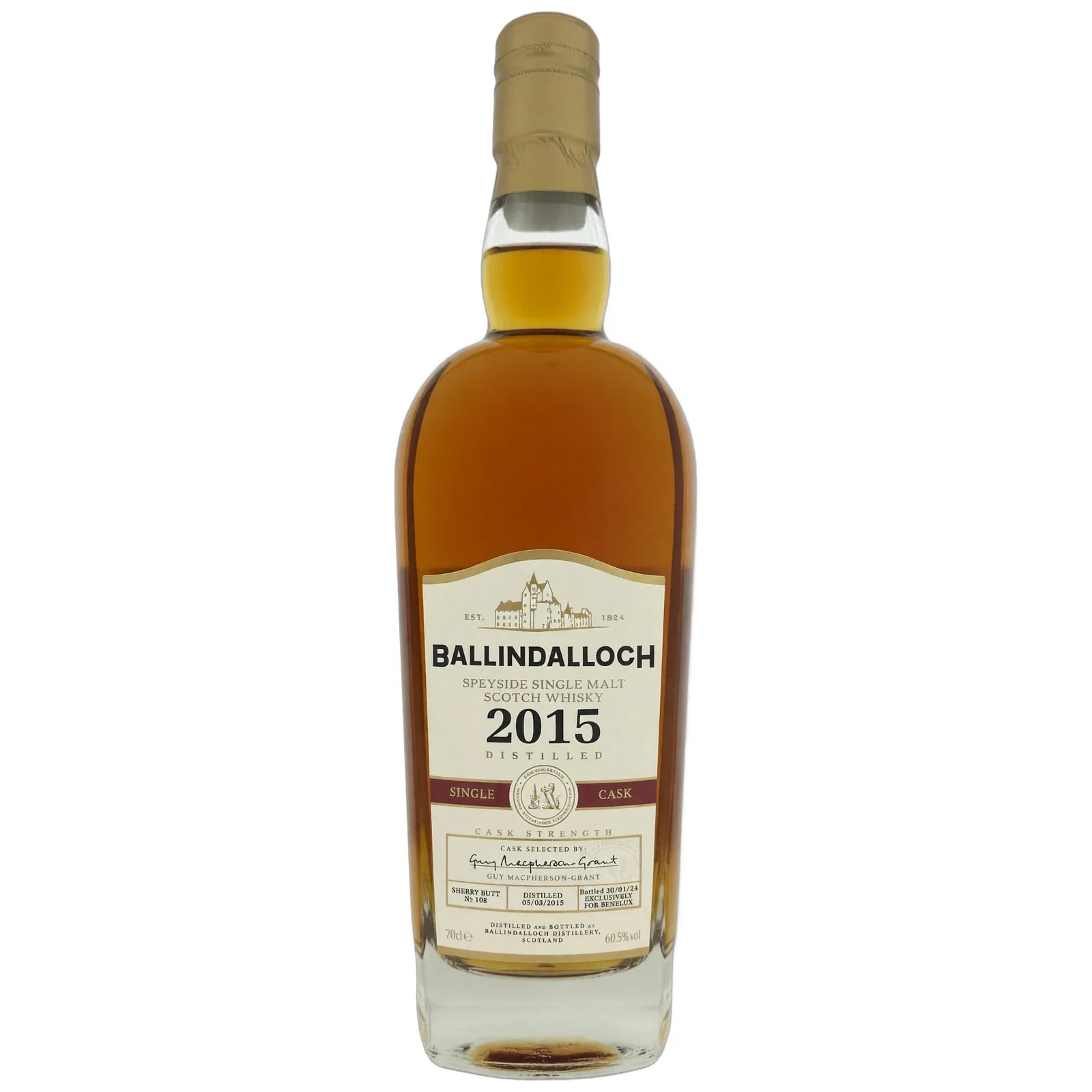 Ballindalloch 9 Years Old 2015 Single Cask Nr. 111