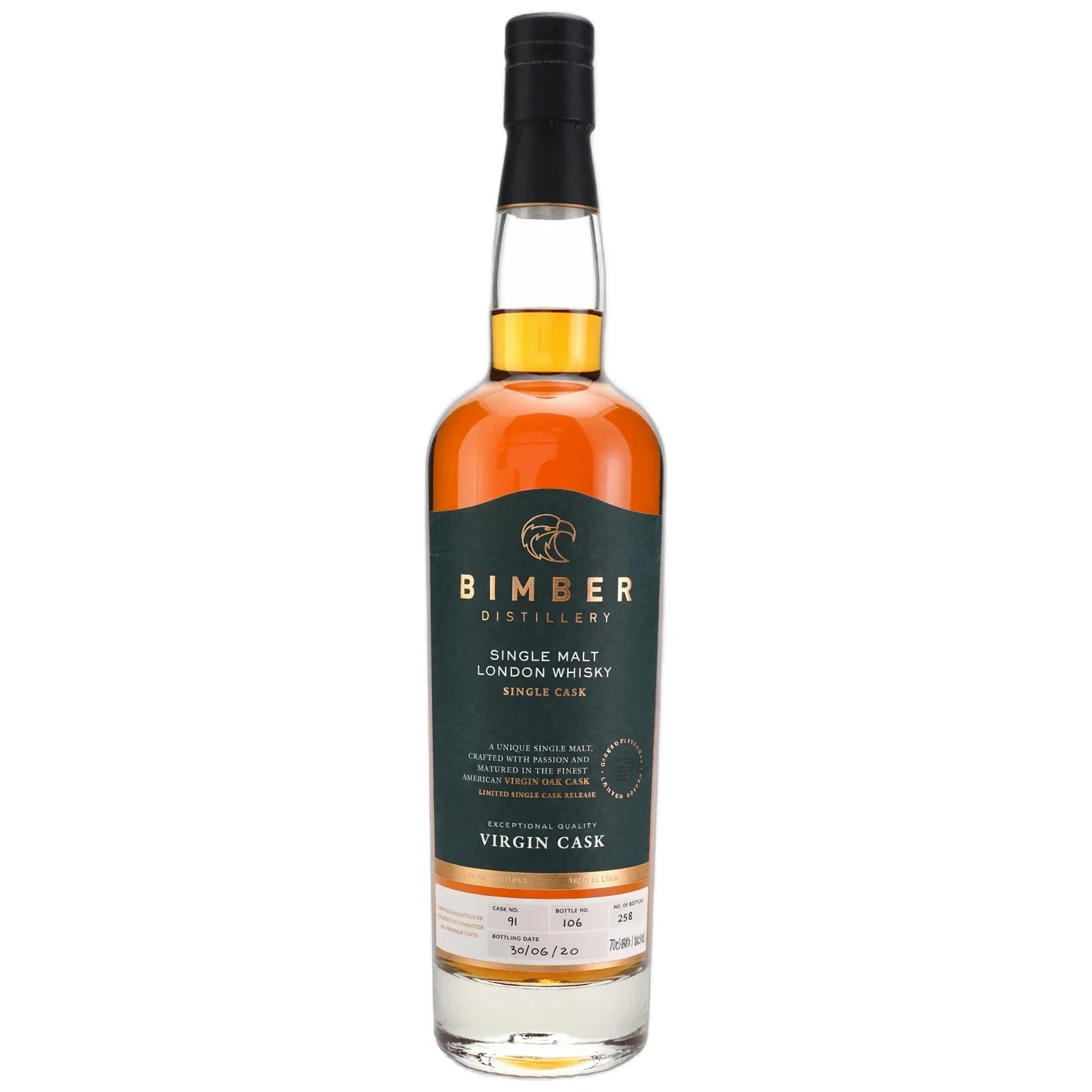 Bimber 2016 Virgin Cask Cask Nr. 91