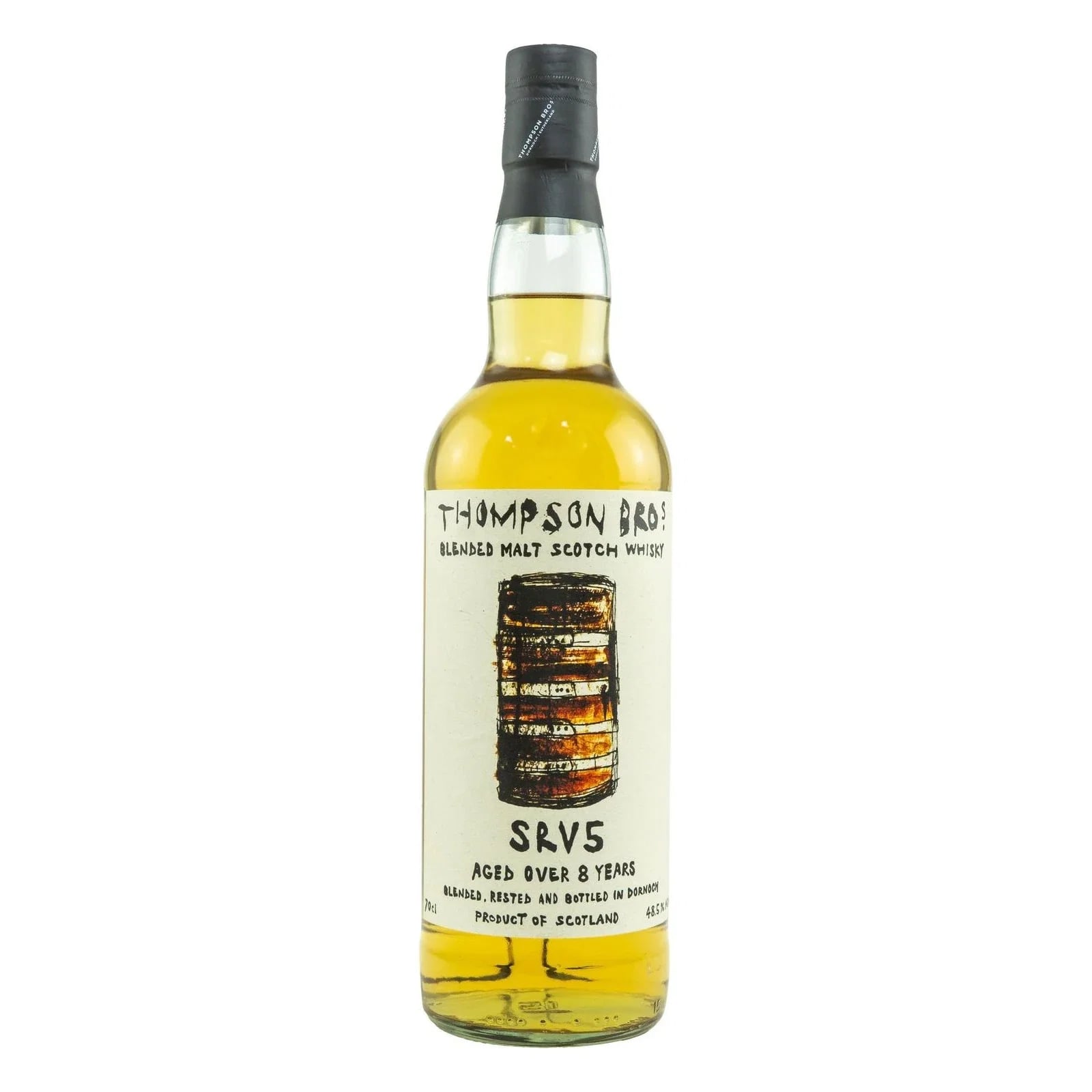 Blended Malt Scotch Whisky 8 Years Old SRV5 Thompson Bros.