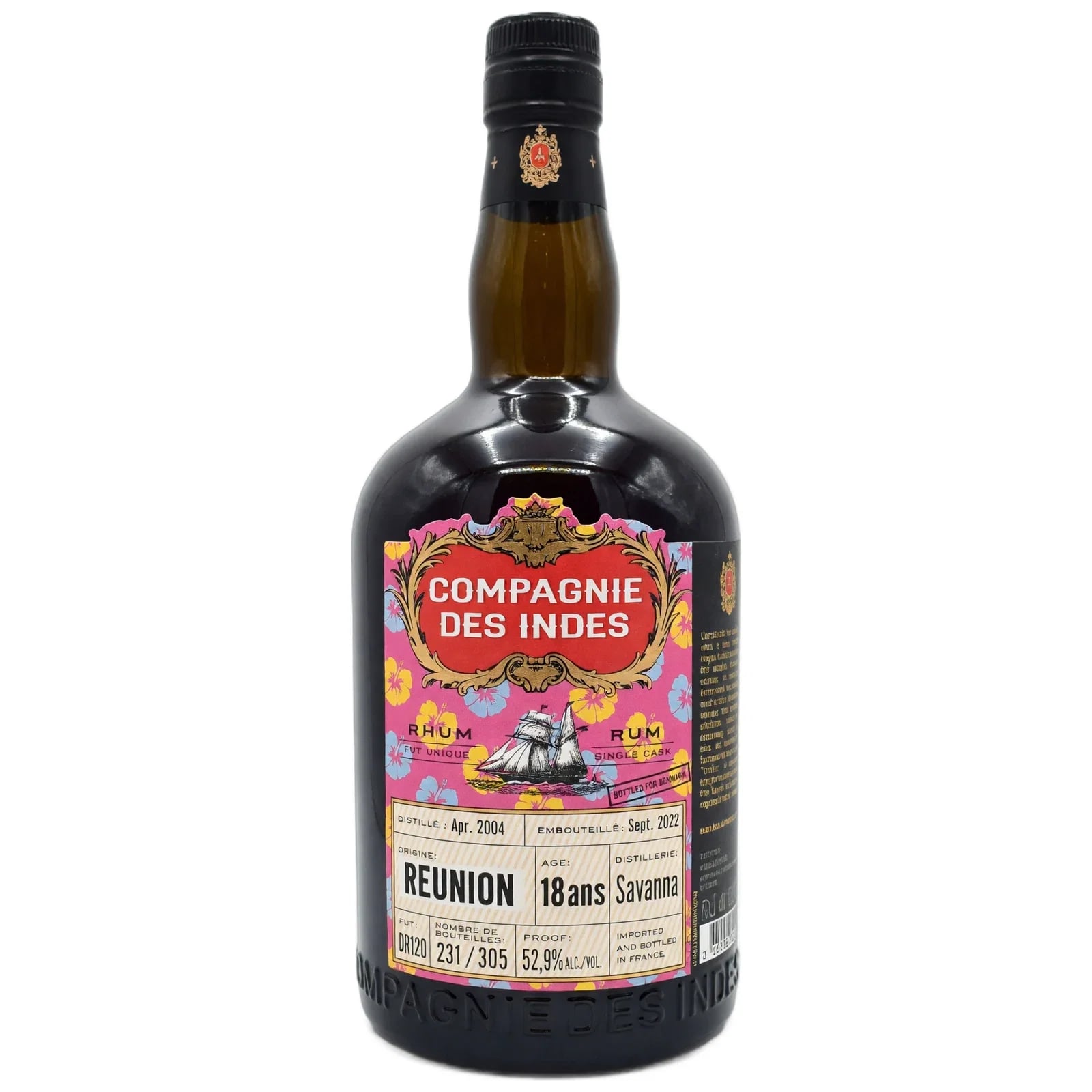 Savanna 18 Years Old 2004 Single Cask Compagnie Des Indes
