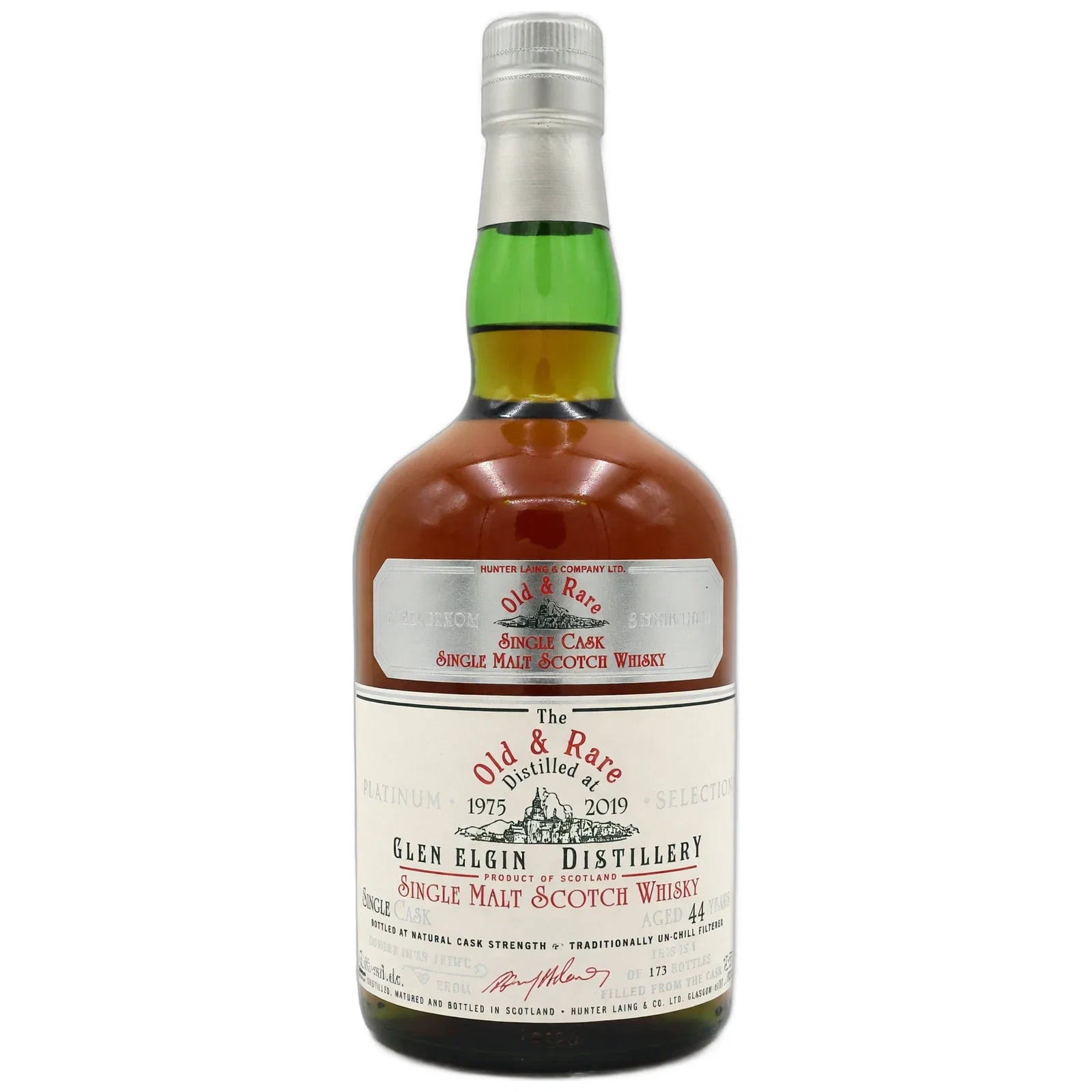 Glen Elgin 44 Years Old 1975 Old & Rare A Platinum Selection Hunter Laing