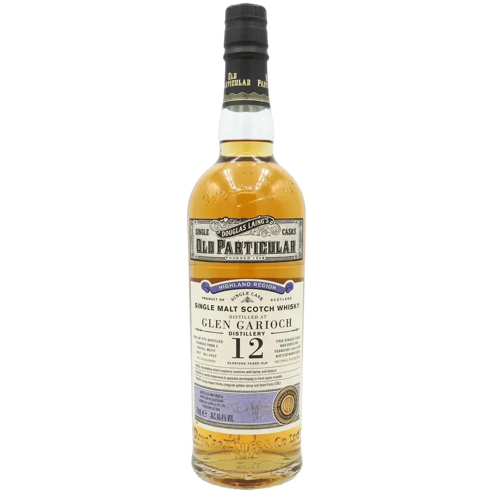 Glen Garioch 12 Years Old 2010 Old Particular Douglas Laing