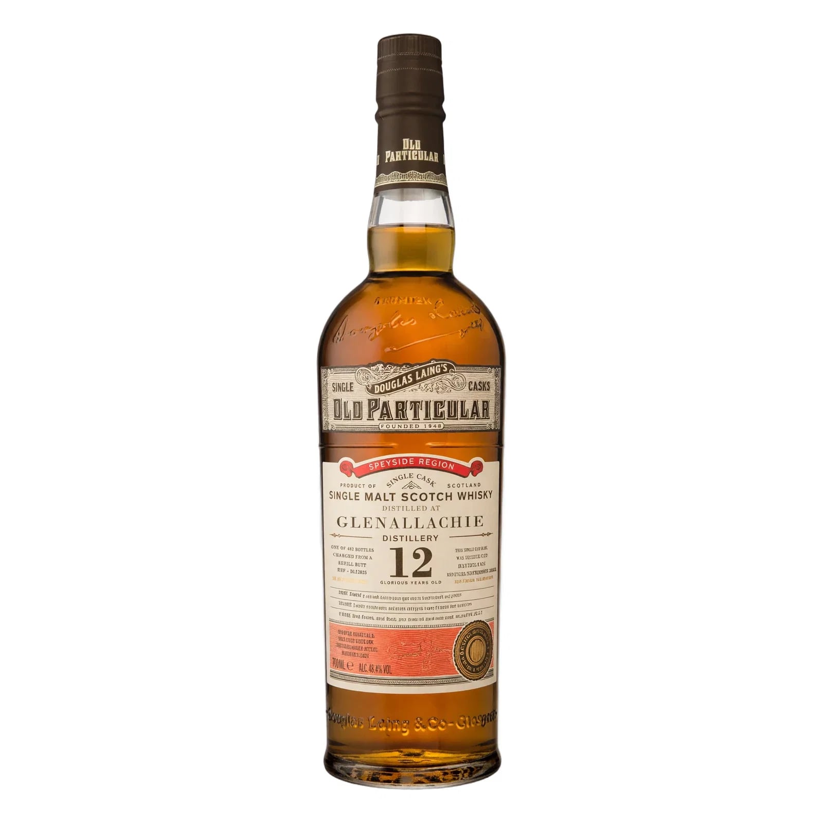 Glenallachie 12 Years Old 2012 Old Particular Douglas Laing
