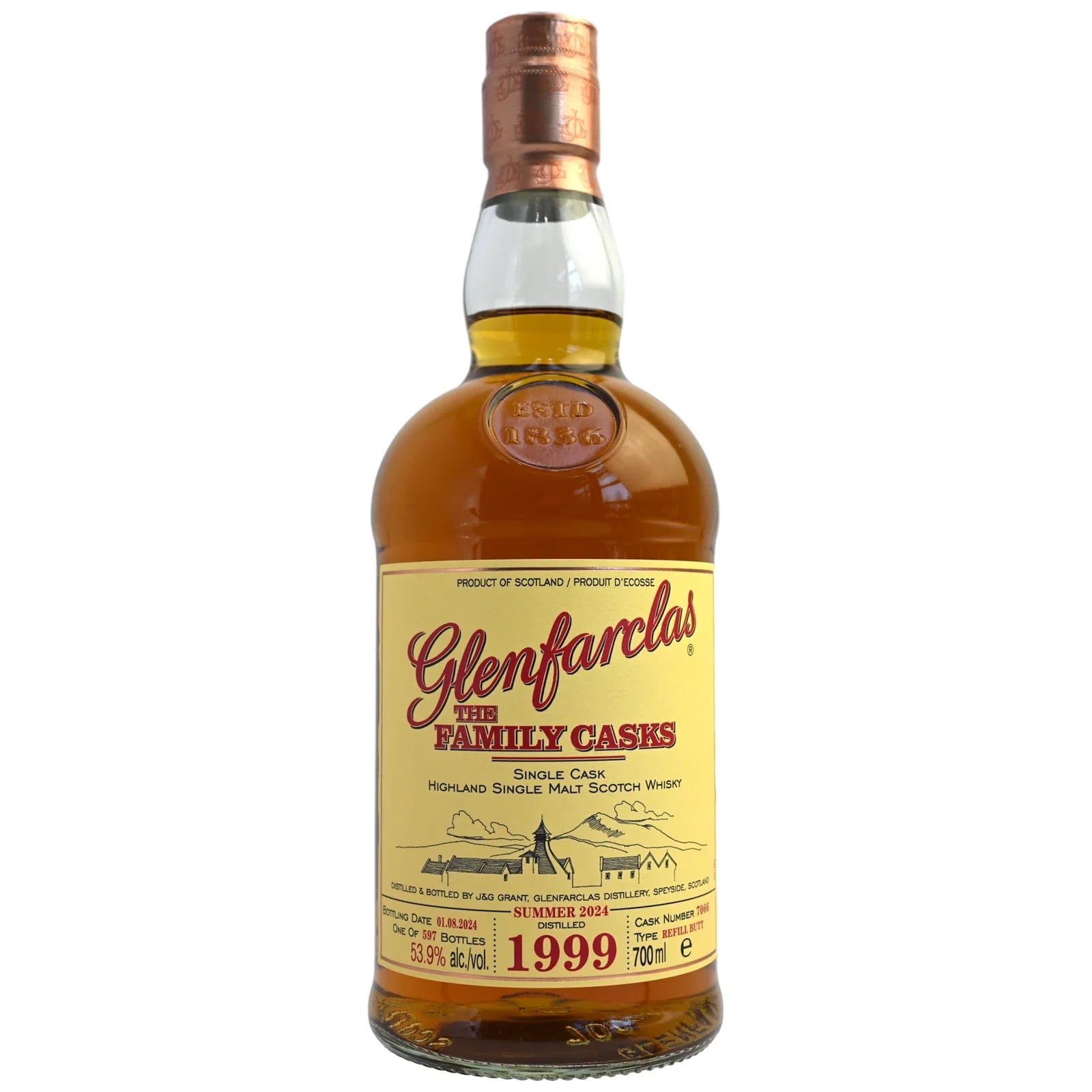 Glenfarclas 1999 Cask Nr. 7066
