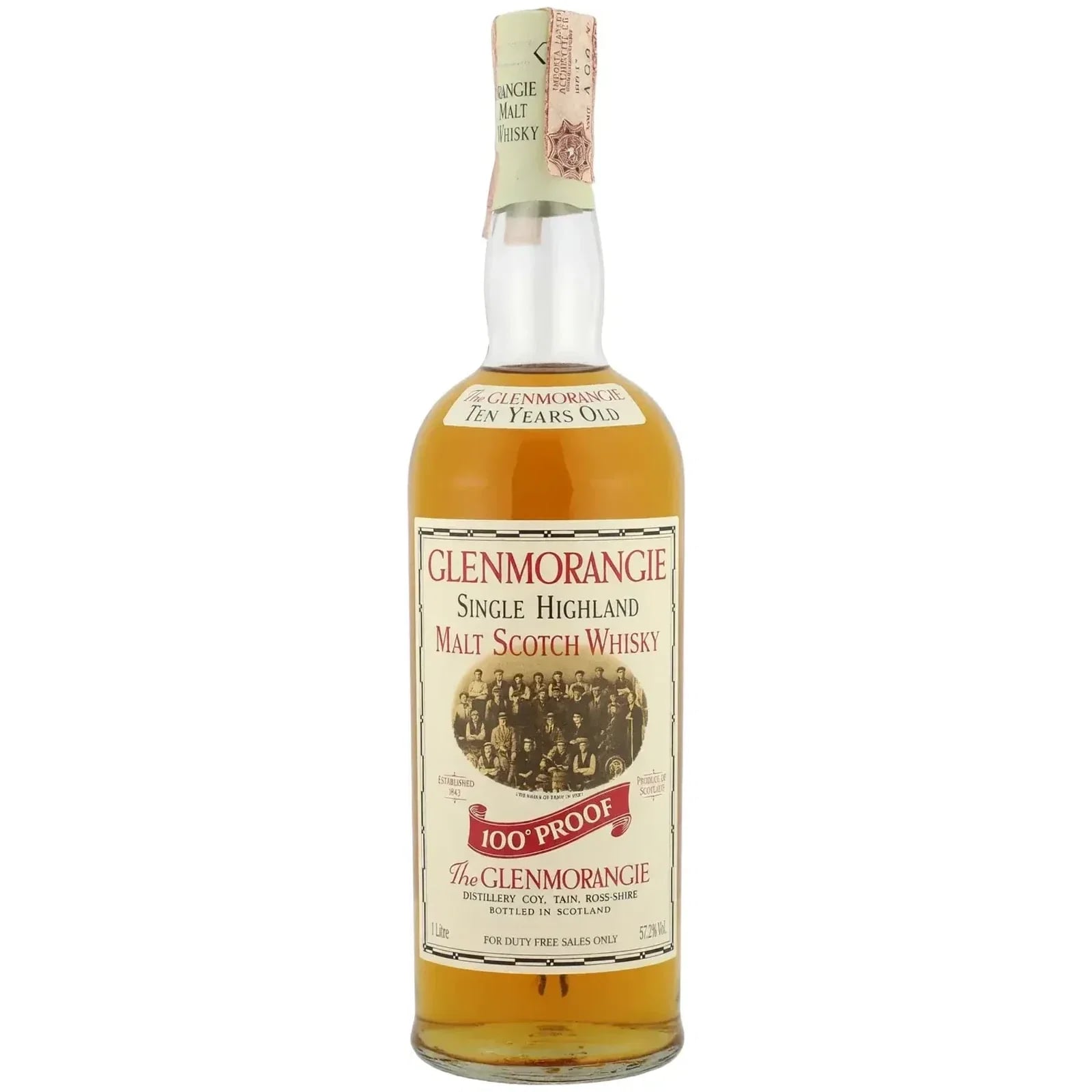 Glenmorangie 10 Years Old 100° PROOF 100 cl