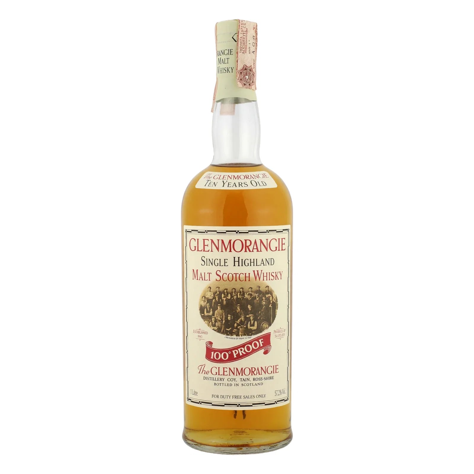 Glenmorangie 10 Years Old 100° PROOF 100 cl