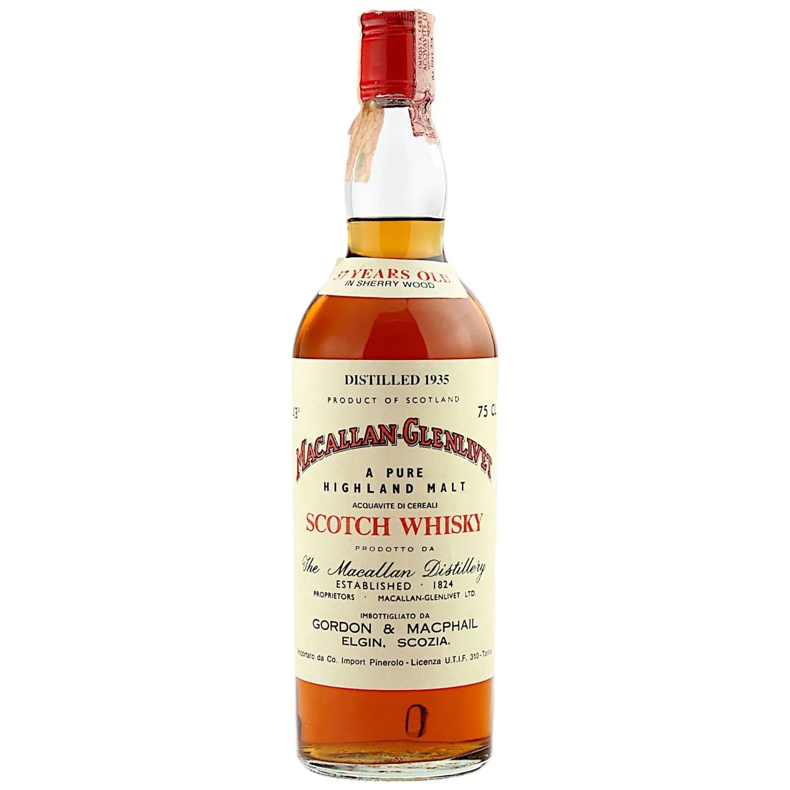 Macallan 37 Years Old 1935 A Pure Highland Malt Gordon & Macphail 75 cl