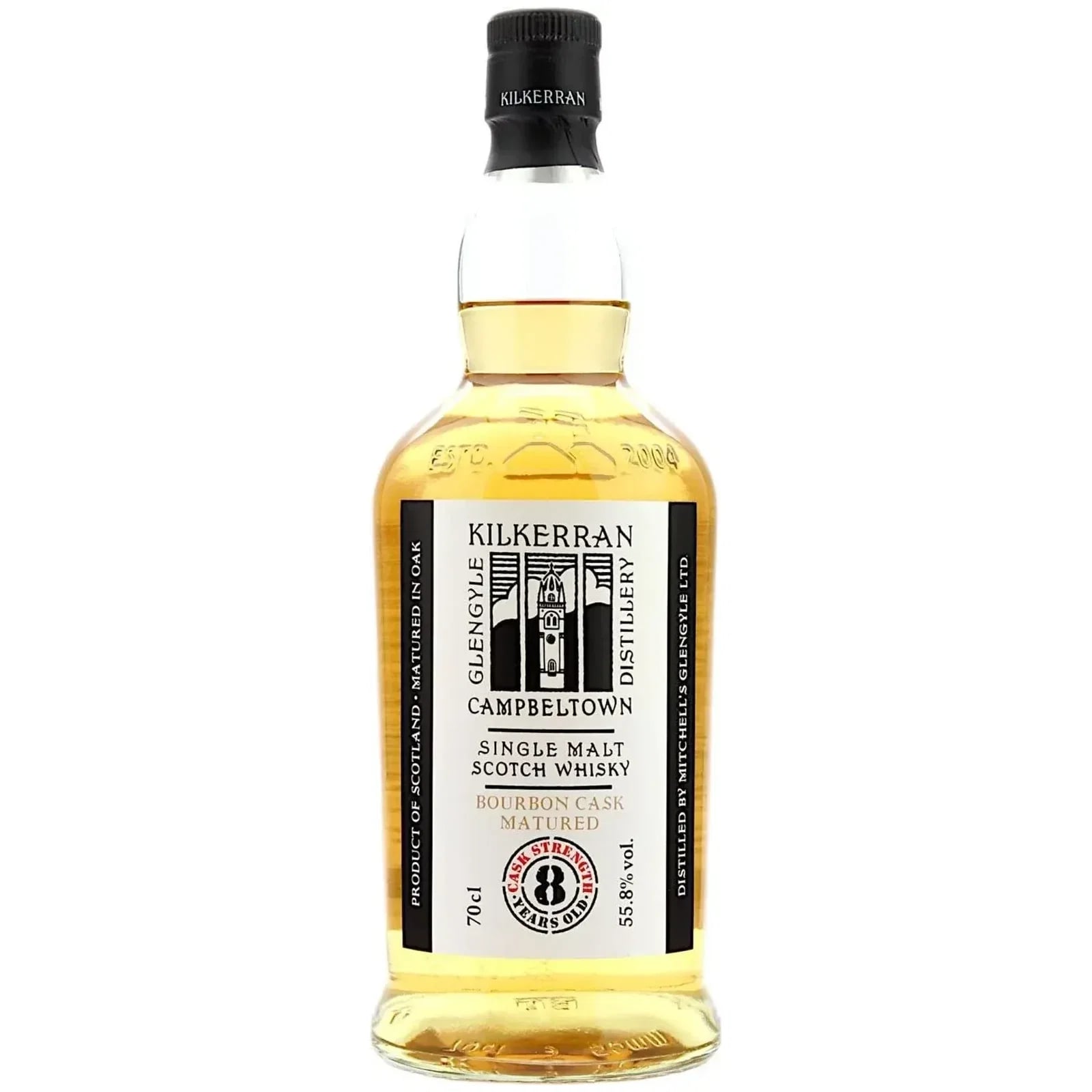 Kilkerran 8 Years Old Bourbon Cask Strength 2022