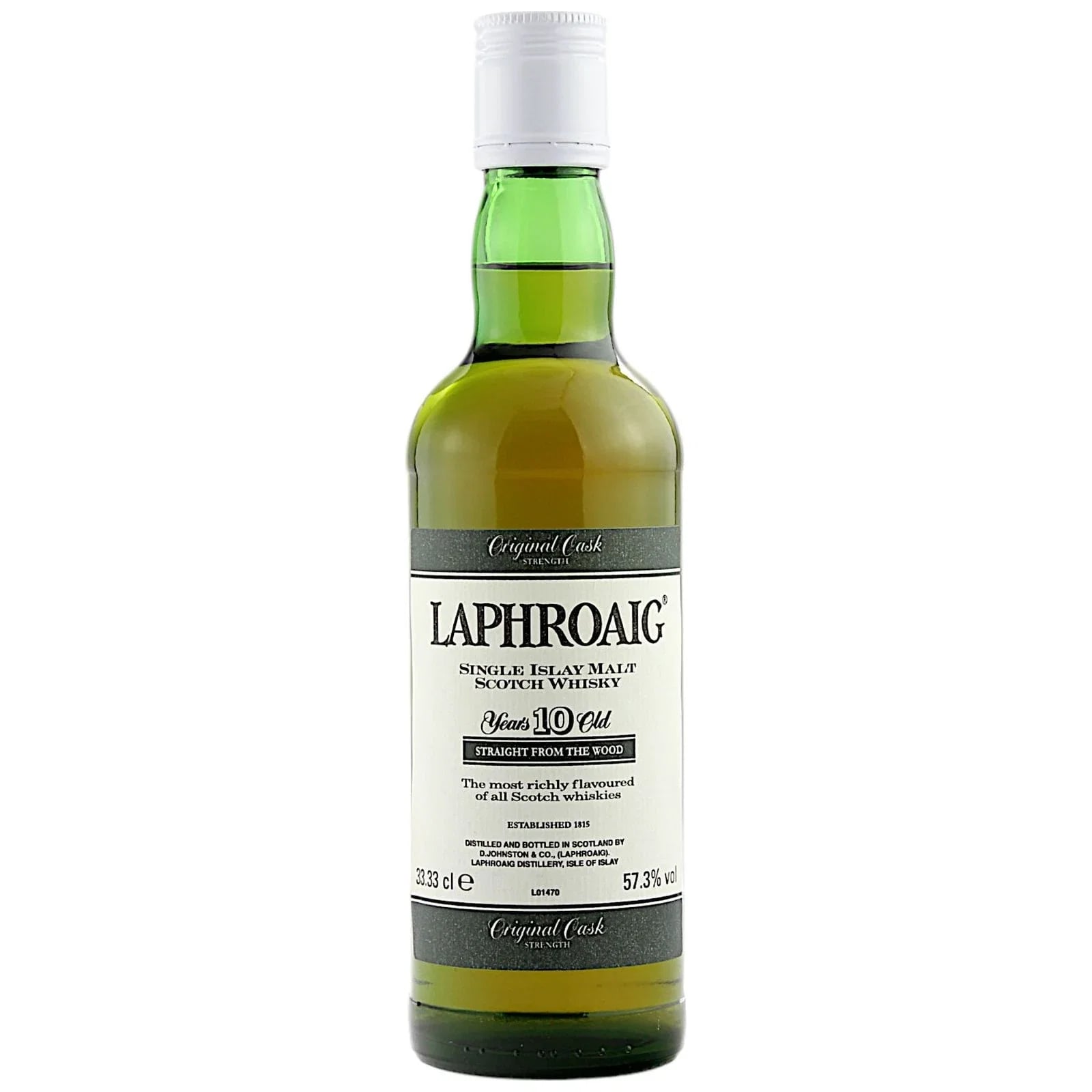 Laphroaig 10 Years Old 1986 Cask Strength Green Stripe 33 cl