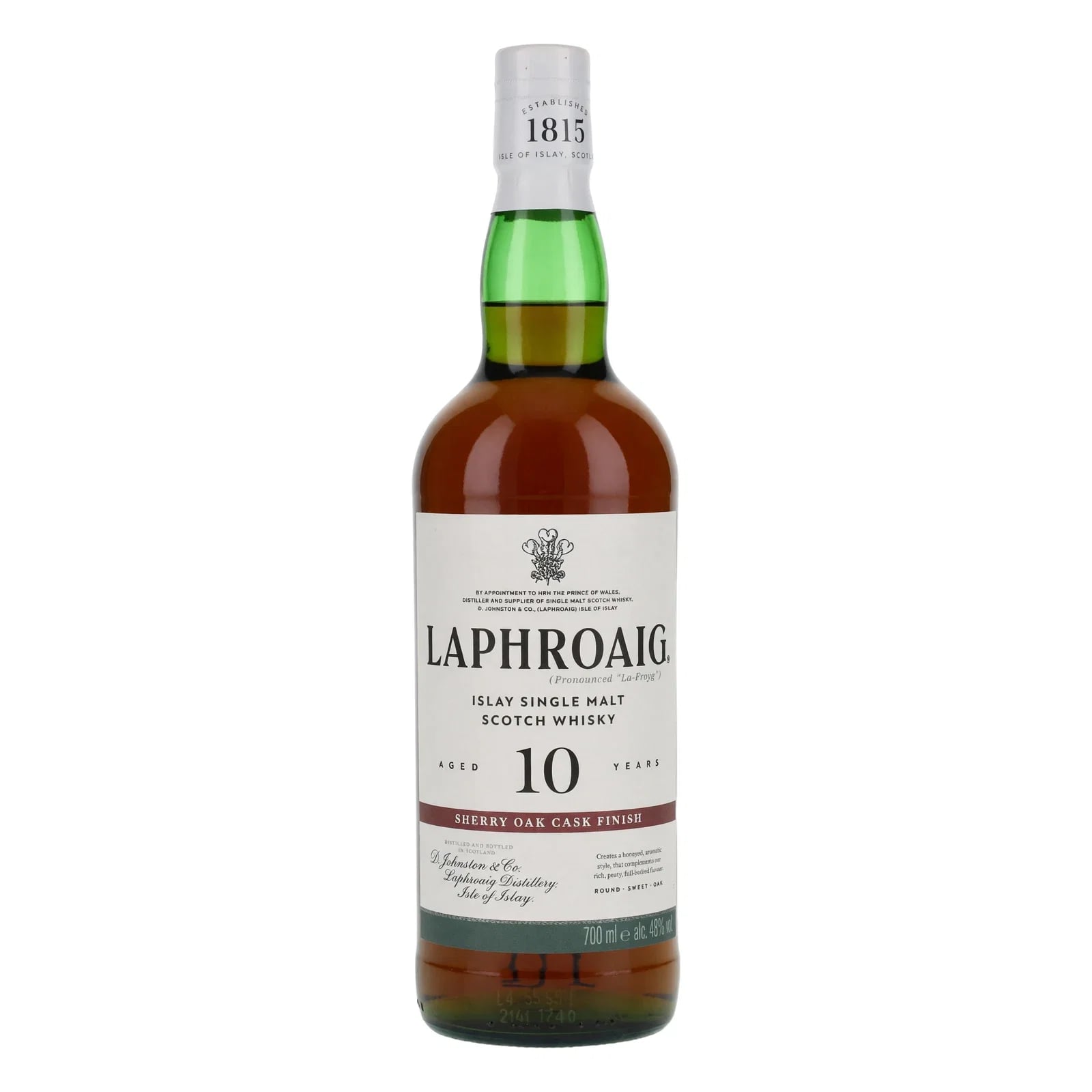Laphroaig 10 Years Old Sherry Oak Cask Finish New Design