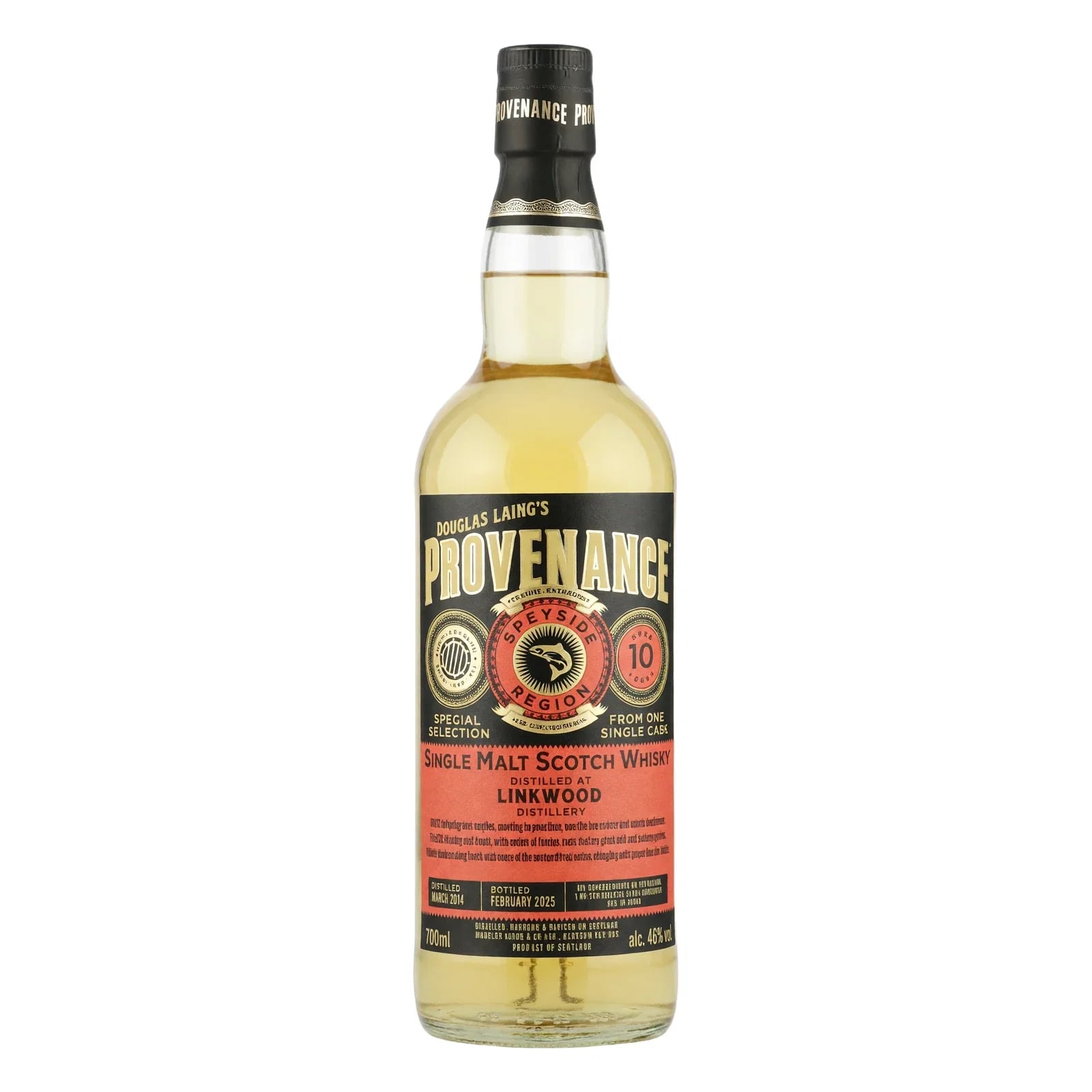 Linkwood 10 Years Old 2014 Provenance Douglas Laing'S