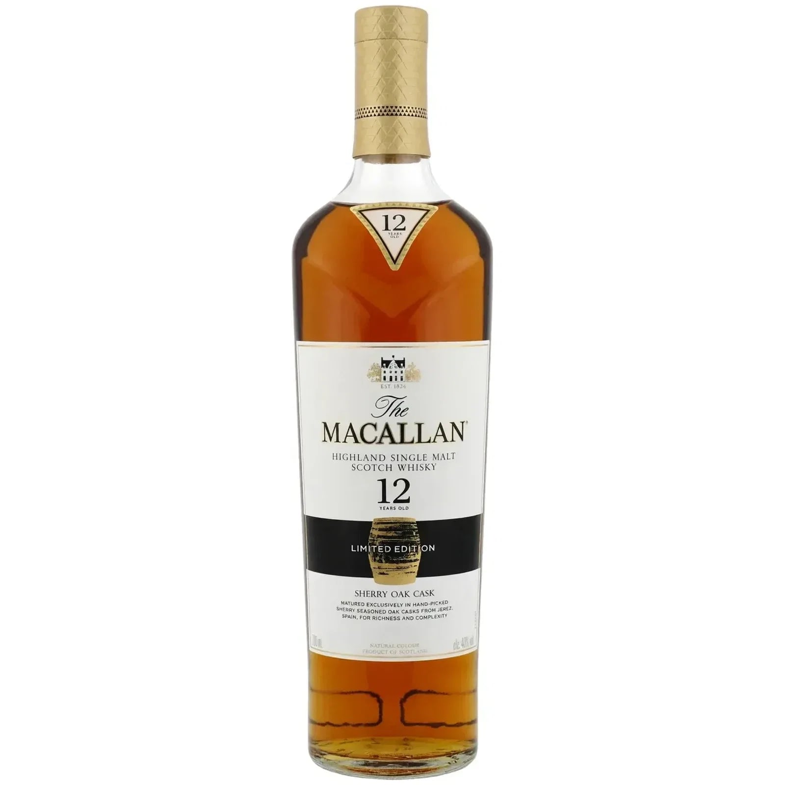 Macallan 12 Years Old Limited Edition Tin Gift Box