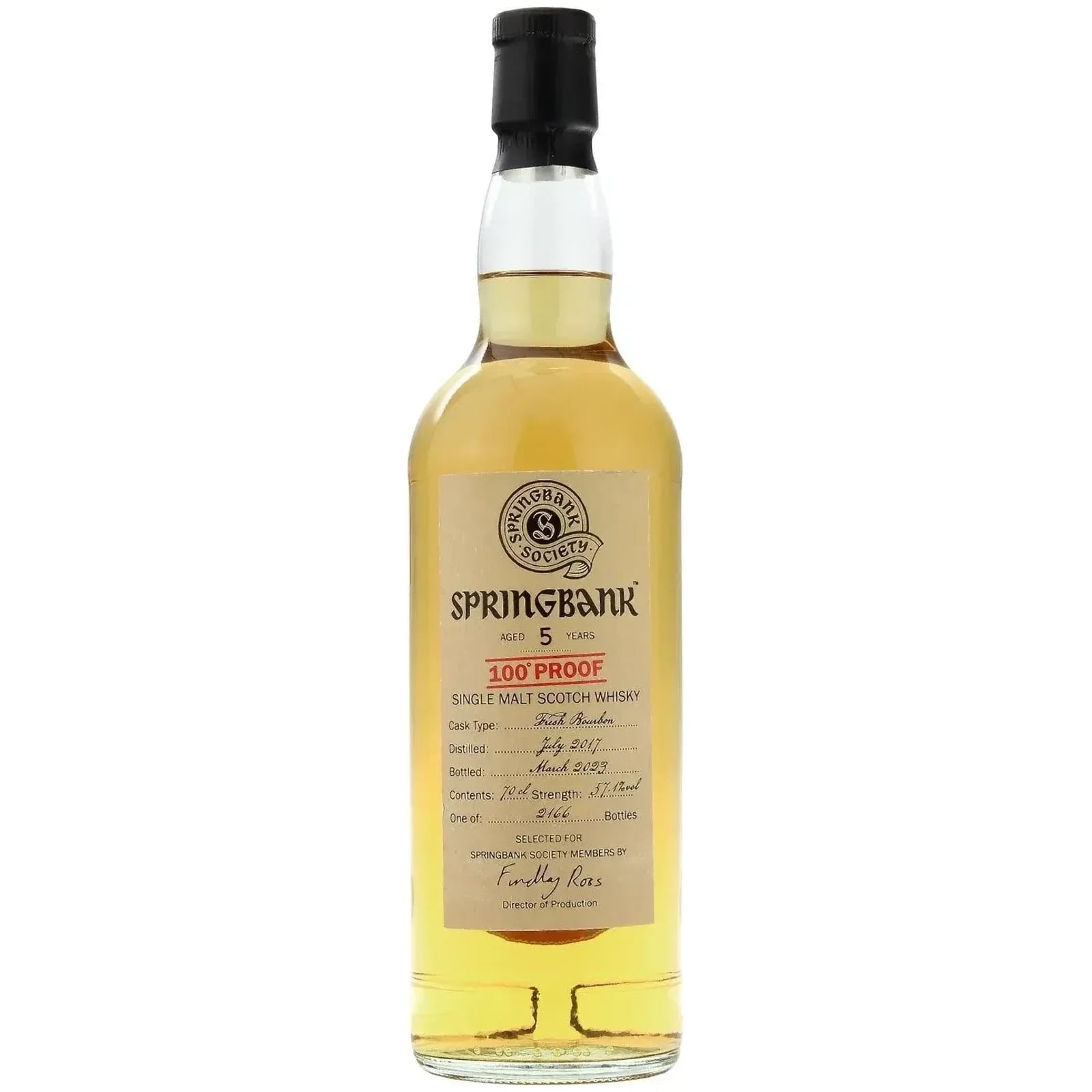 Springbank 5 Years Old 2017 100 Proof