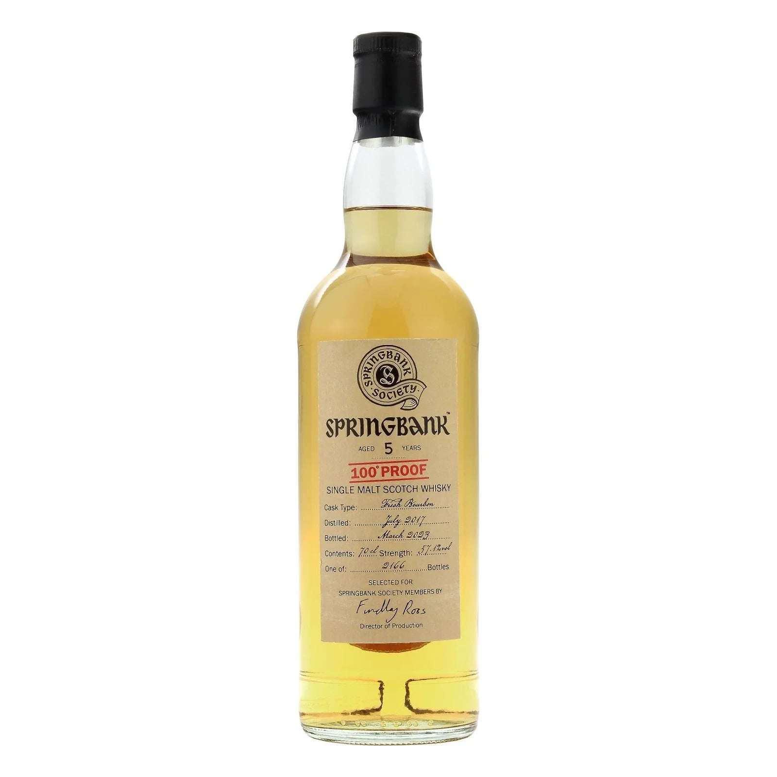 Springbank 5 Years Old 2017 100 Proof