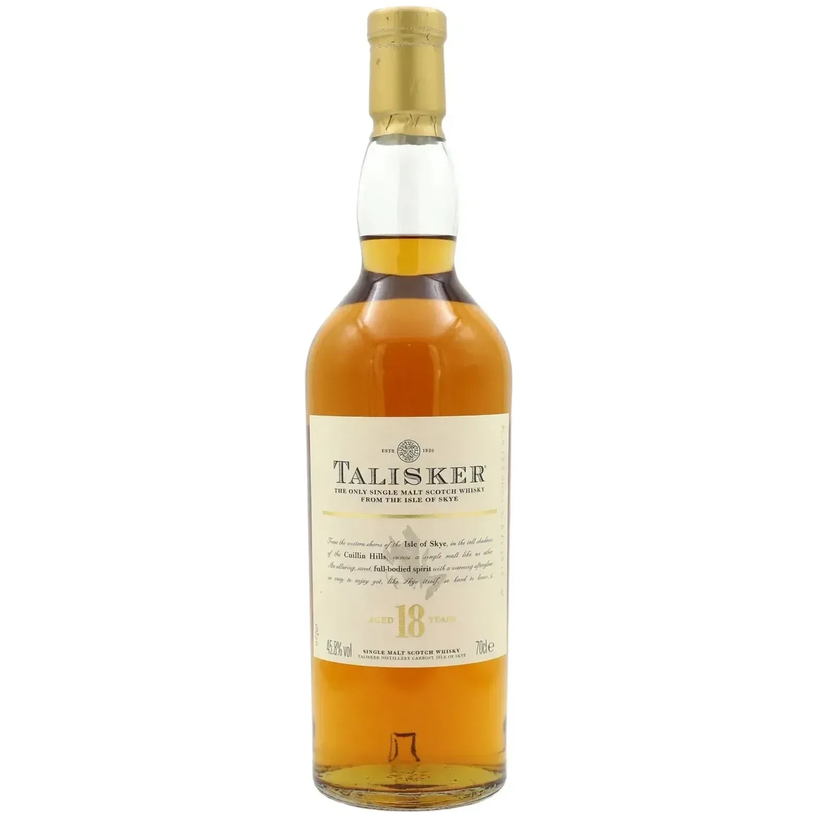 Talisker 18 Years Old 2005 The Only Single Malt Scotch Whisky From The Isle Of Skye
