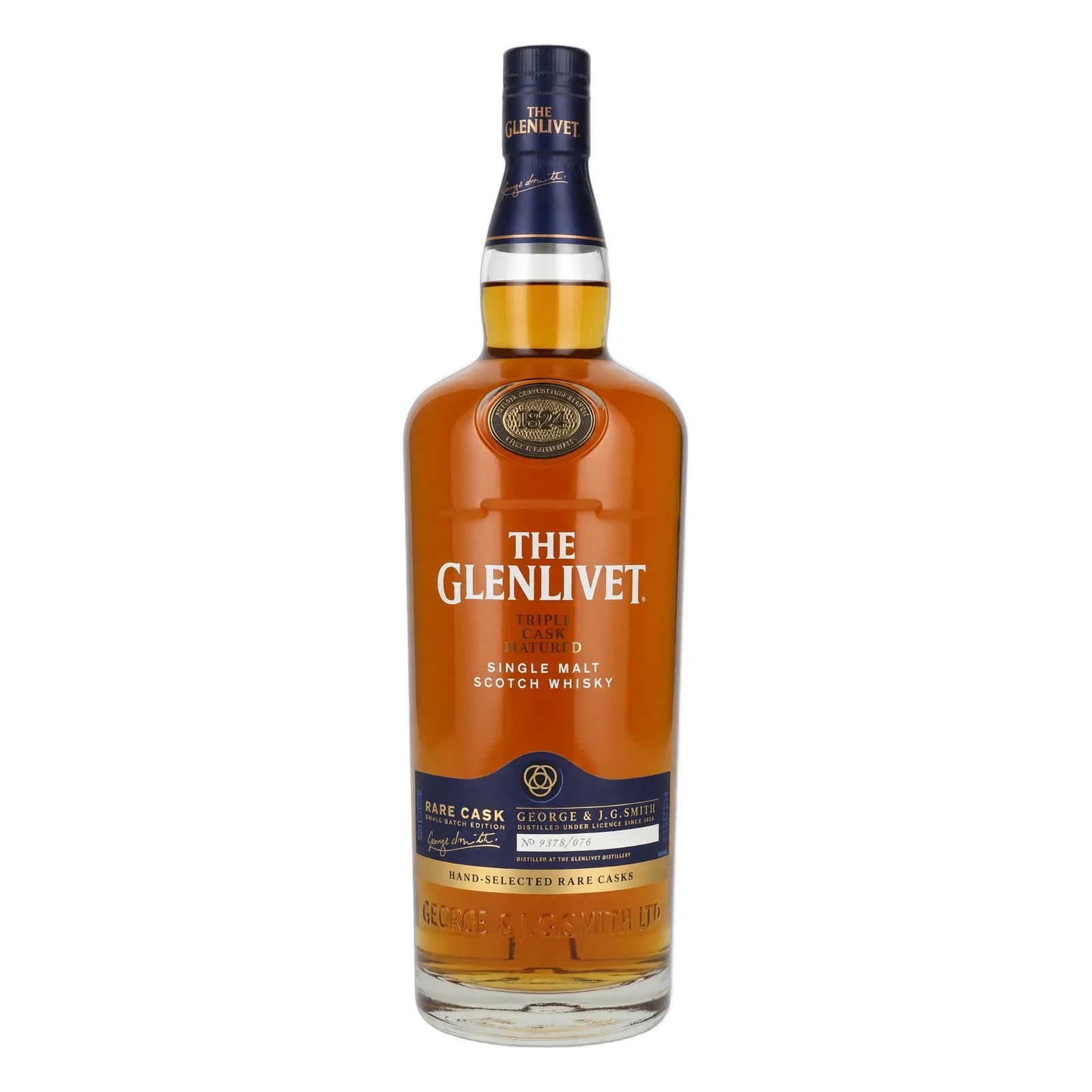 The Glenlivet Rare Cask Triple Cask Matured 100 cl Batch 9378/016