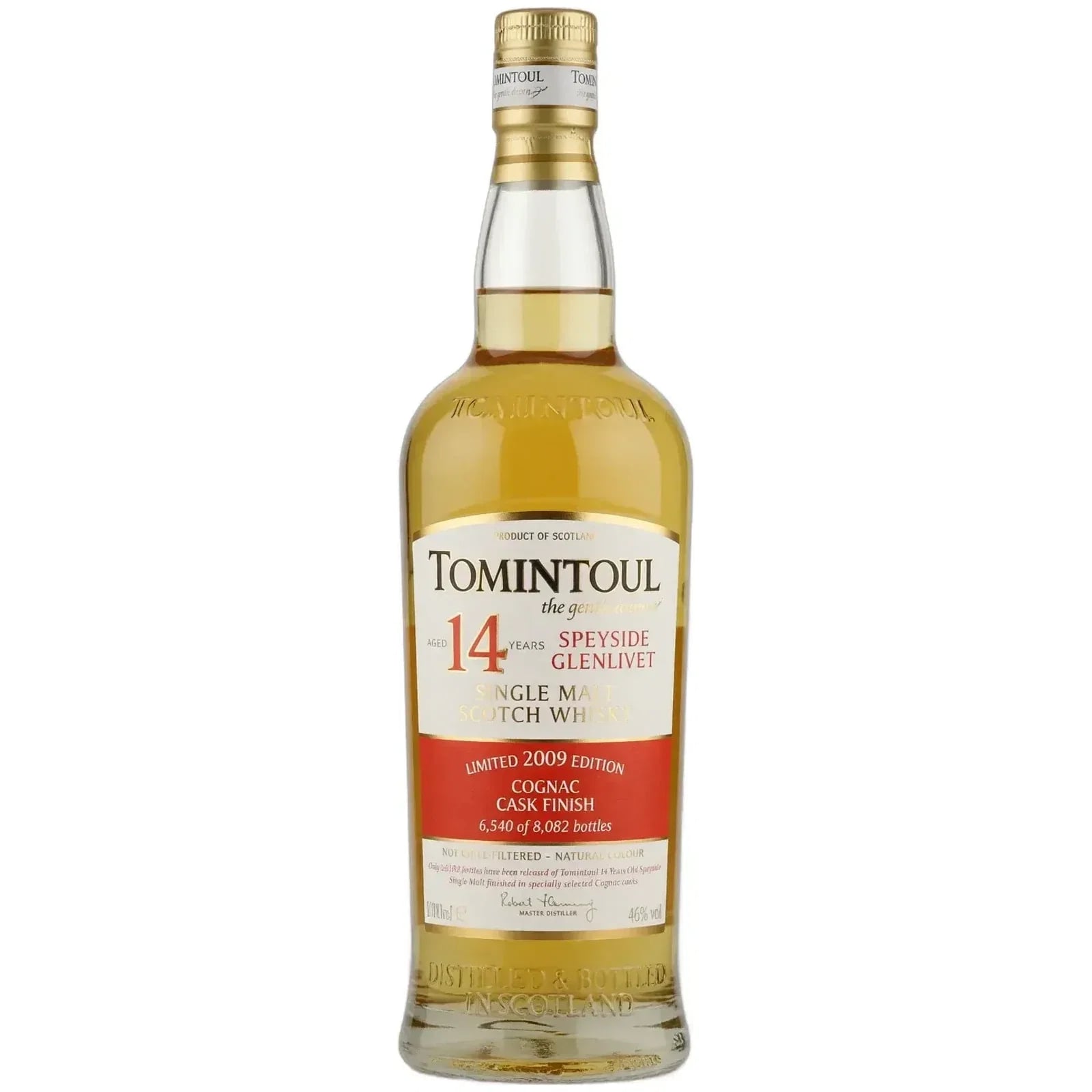 Tomintoul 14 Years Old 2009 Limited Edition Cognac Cask Finish