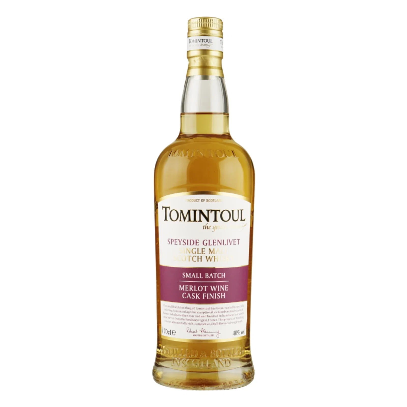 Tomintoul Merlot Cask Finish