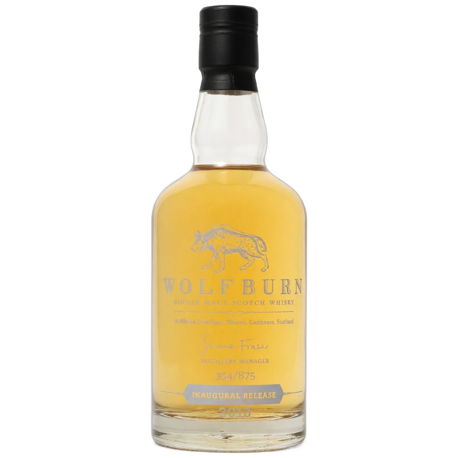Wolfburn 3 Years Old 2013 Inaugural Release