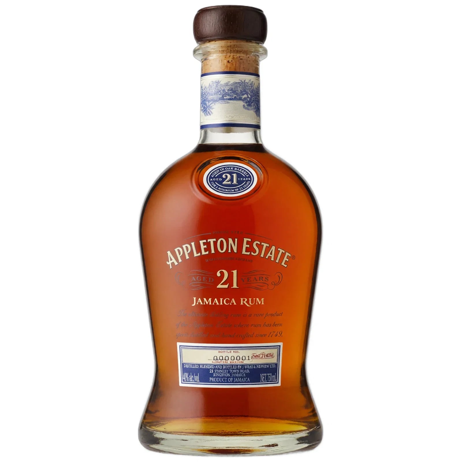 Appleton Estate 21 Years Old J. Wray & Nephew Ltd.