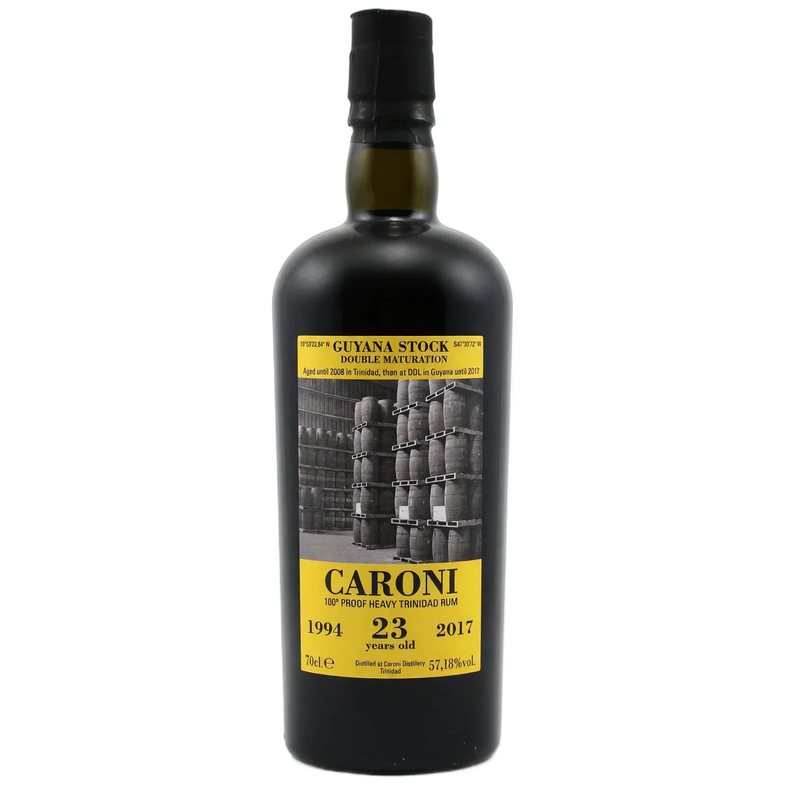 Caroni 23 Years Old 1994 100° Proof Heavy Trinidad