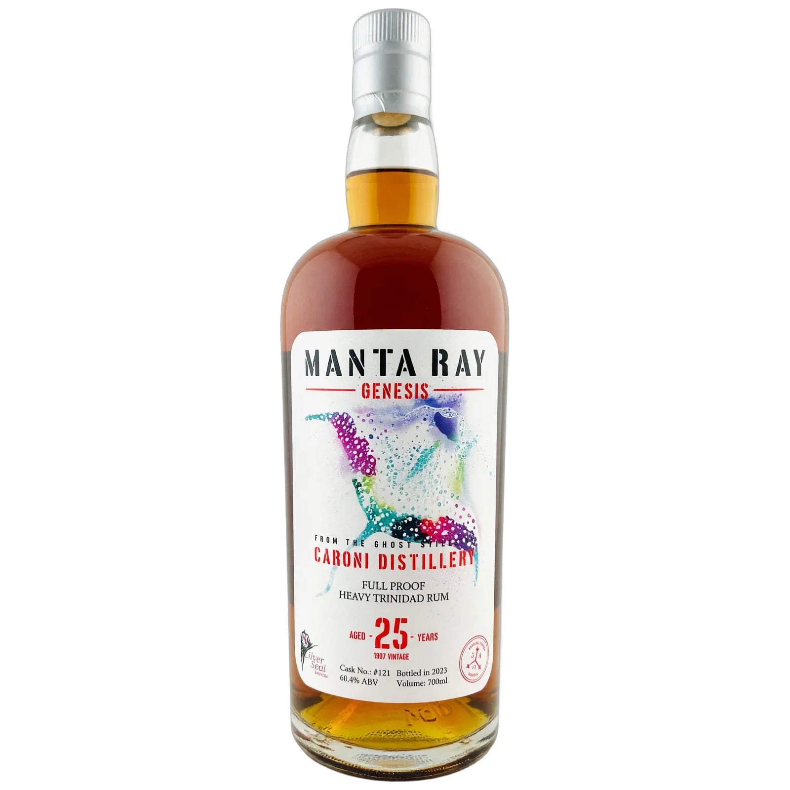 Caroni 25 Years Old 1997 Manta Ray Genesis Cask Nr. 121