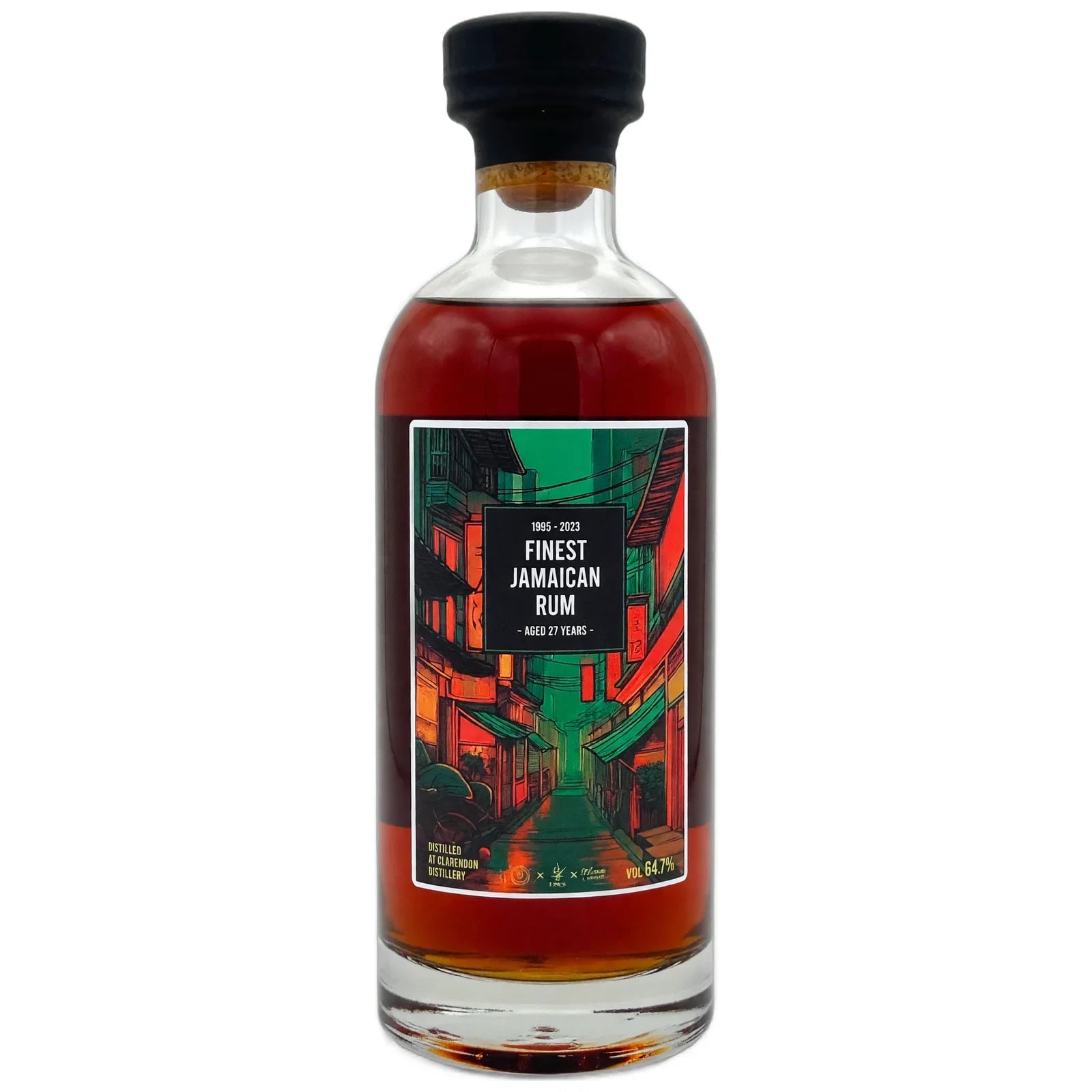 Clarendon 27 Years Old 1995 Bar Lamp & Rhum Attitude Distilia