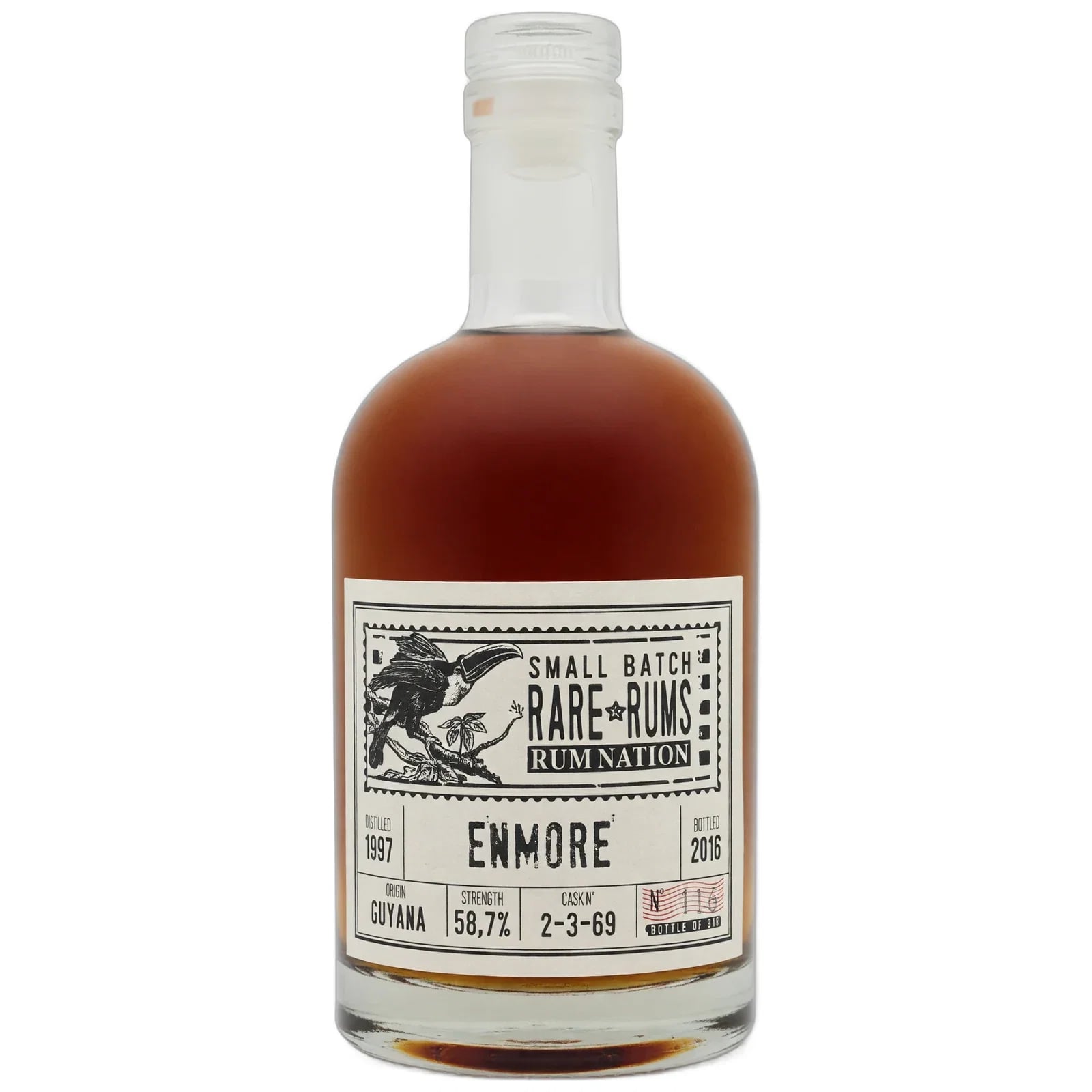 Enmore 19 Years Old 1997 Small Batch Rare Rums Rum Nation Cask Nr. 2+3+69