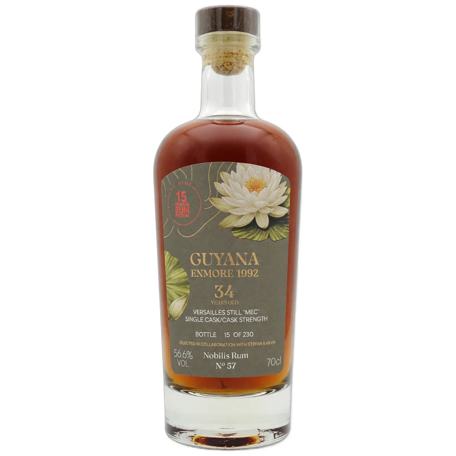 Enmore 34 Years Old 1992 N°57 Bottled For German Rum Fest 2026 Nobilis Rum