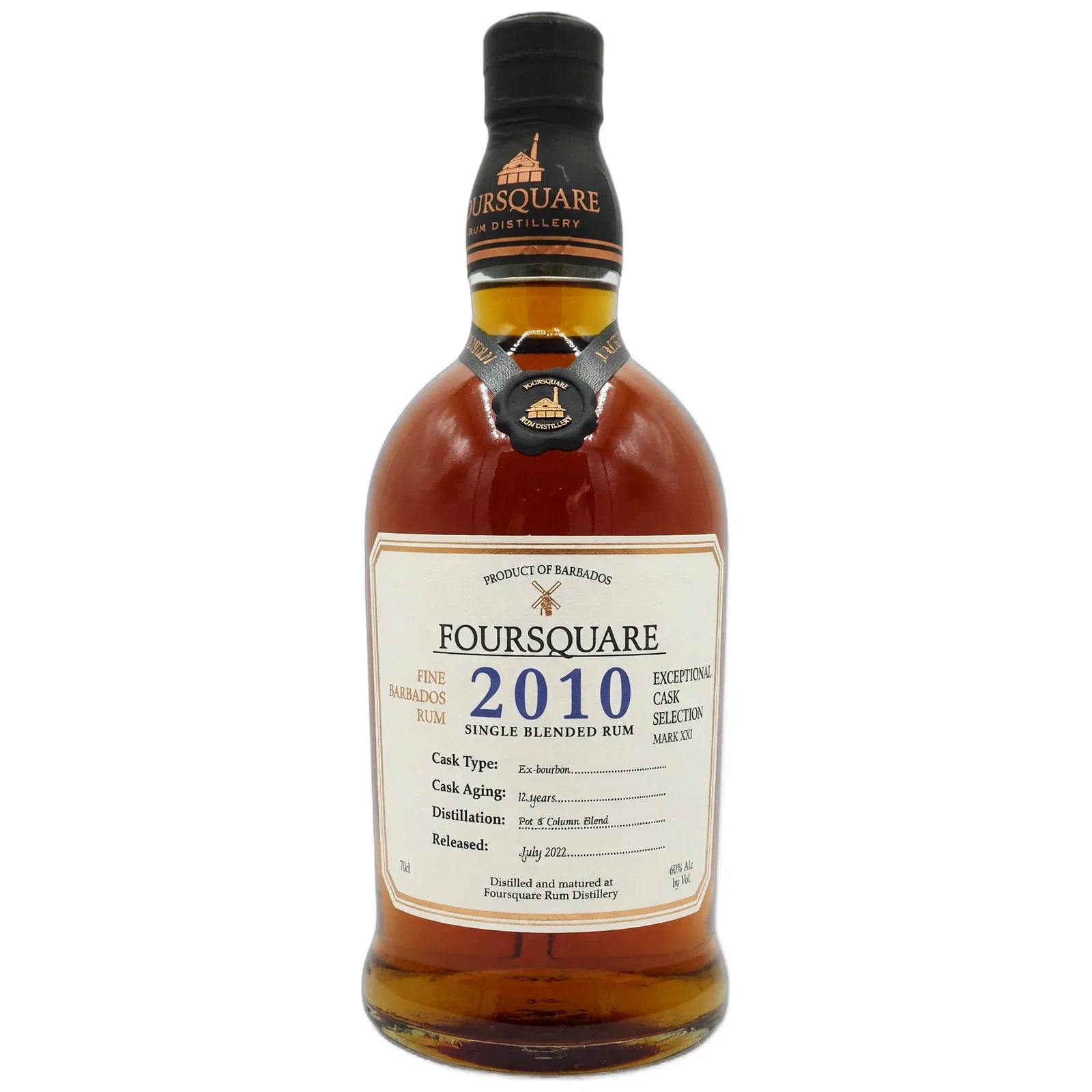 Foursquare Rum 12 Years Old 2010 Cask Strength