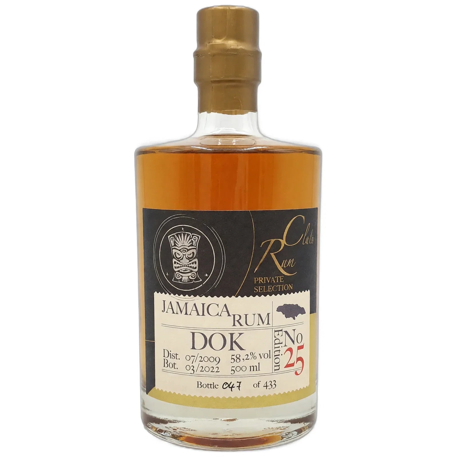 Hampden 12 Years Old 2009 Rumclub Private Selection Edition 25 Spirit Of Rum 50 cl