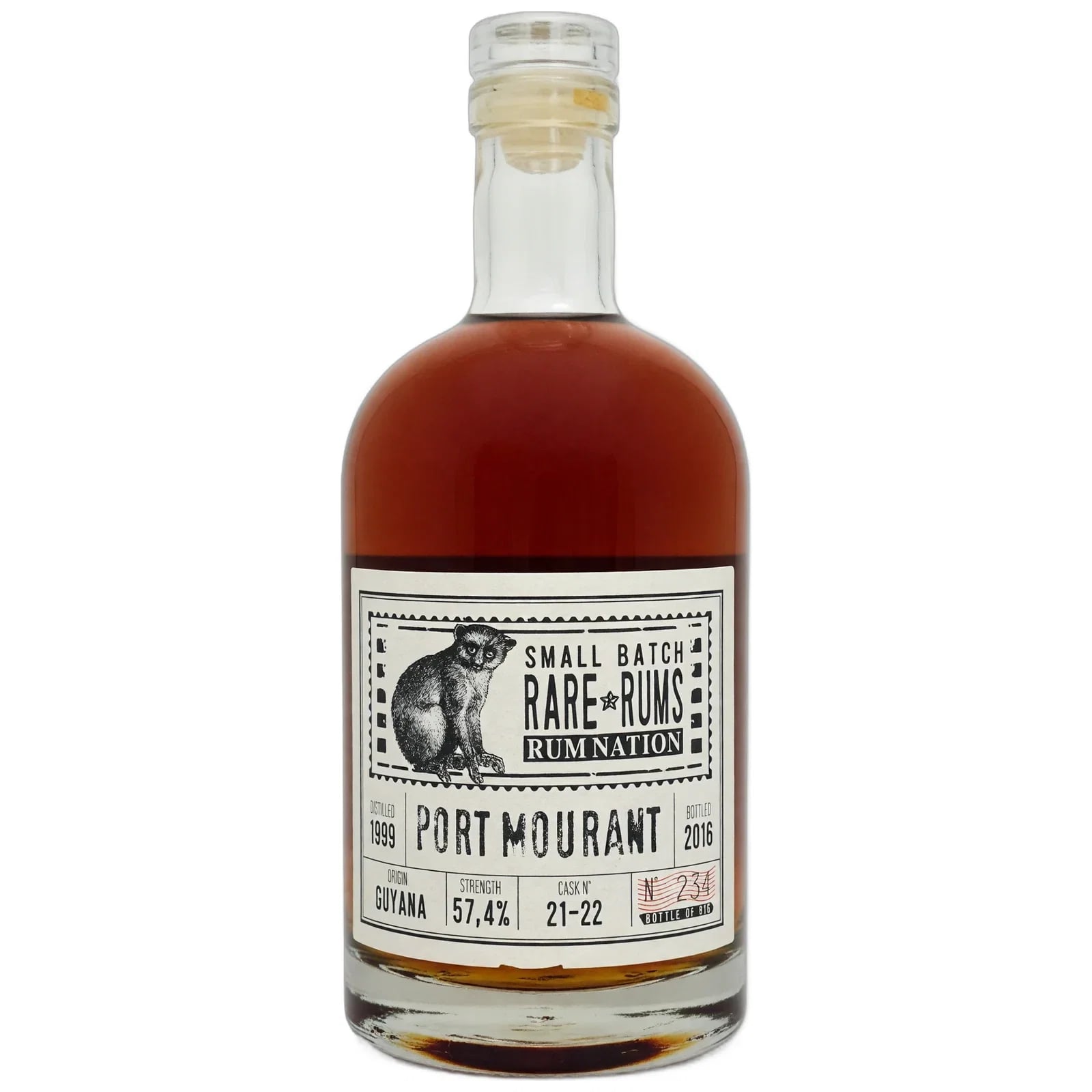 Port Mourant 17 Years Old 1999 Small Batch Rare Rums Rum Nation Cask Nr. 21+22