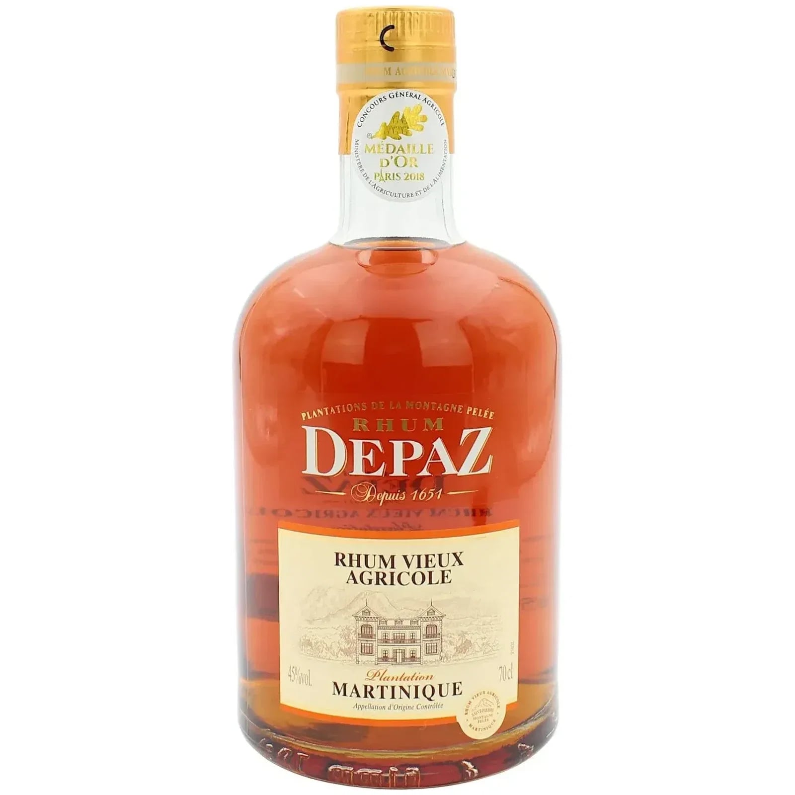 Rhum Depaz Vieux Plantation
