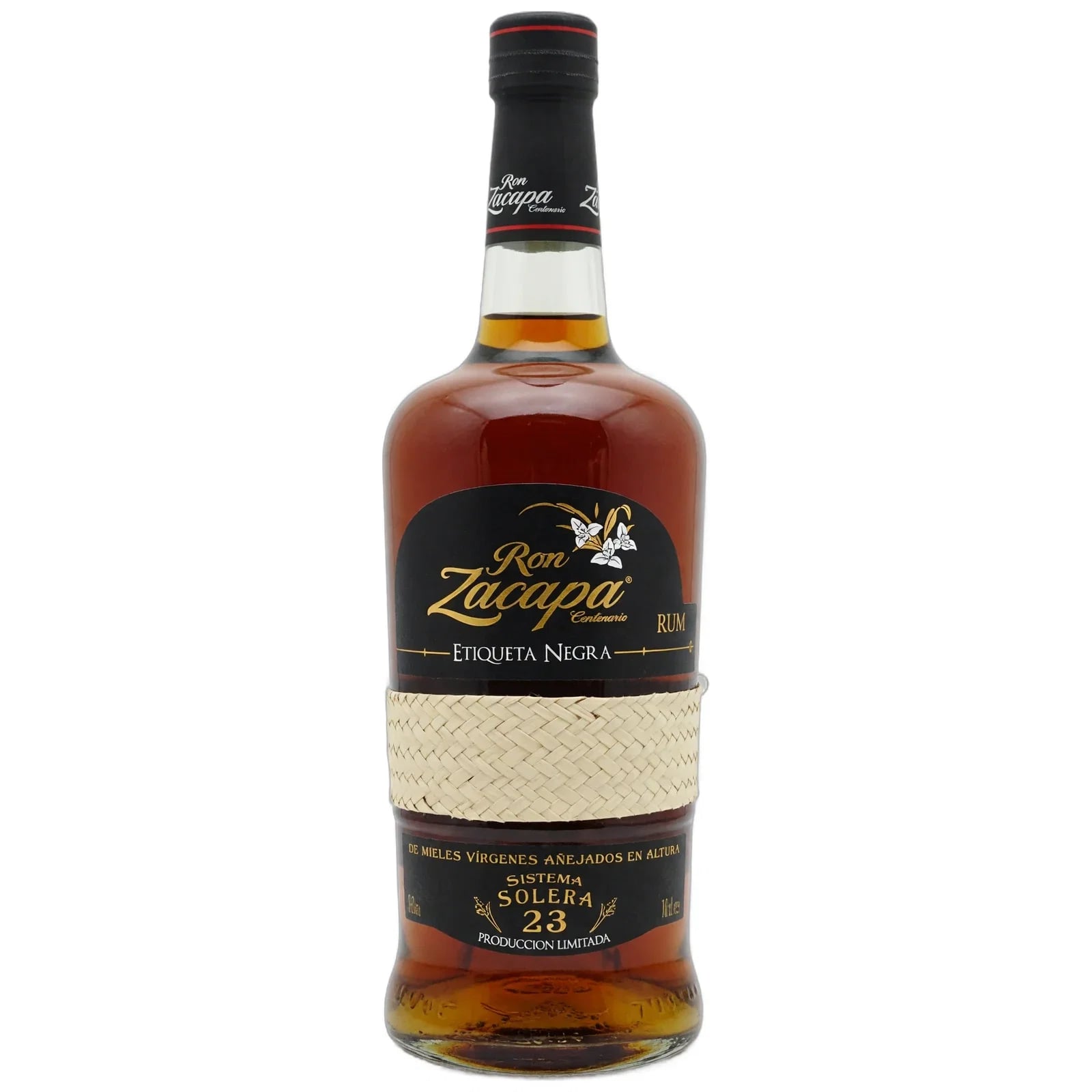 Ron Zacapa Centenario Etiqueta Negra Sistema Solera 23