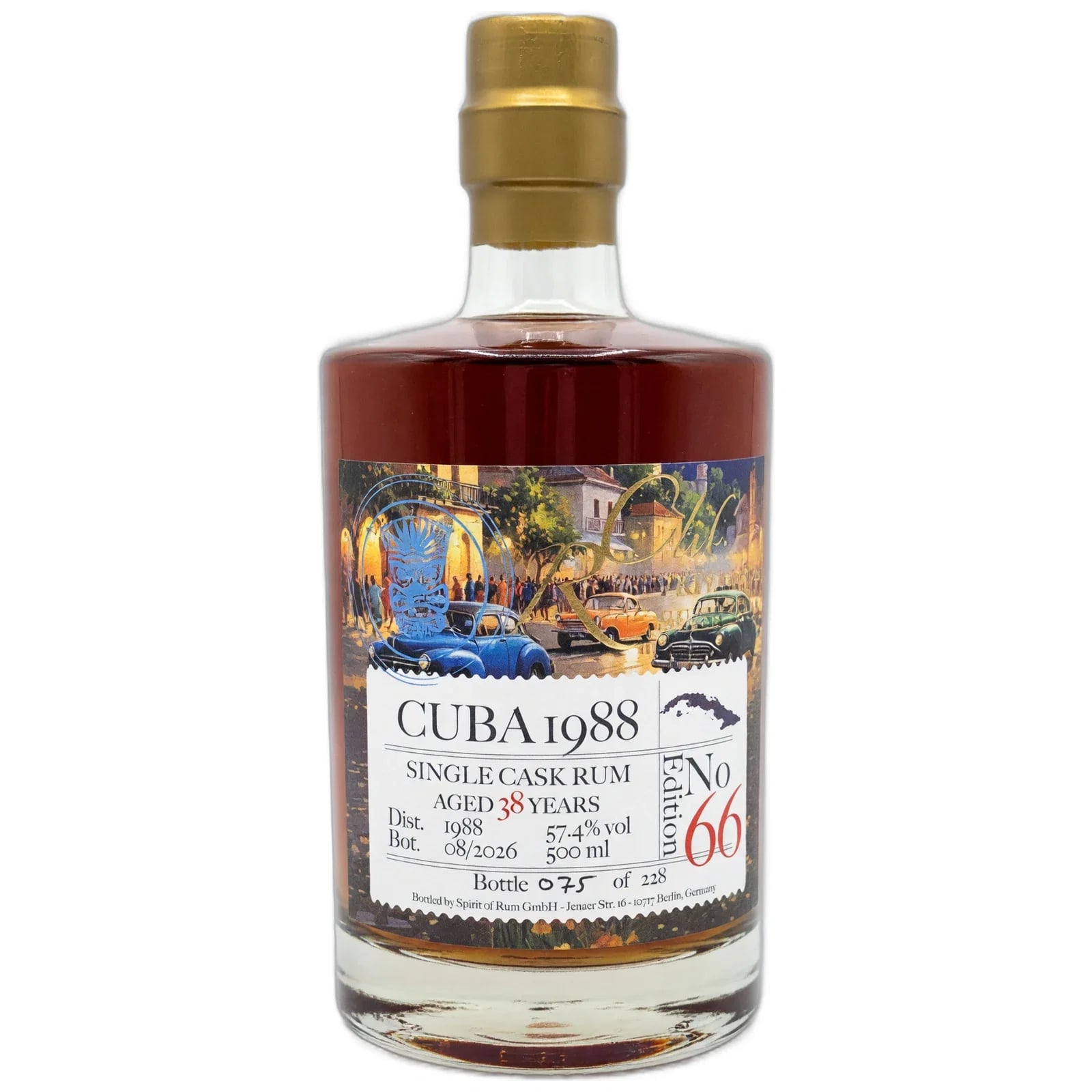 Rumclub 38 Rumclub Private Selection Edition 66 Spirit Of Rum 50 cl