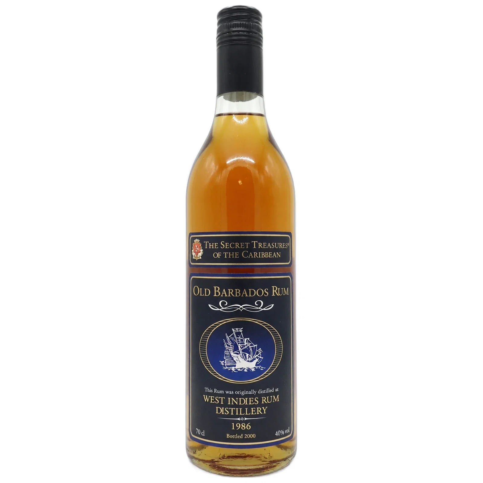 West Indies Rum Distillery 14 Years Old 1986 The Secret Treasures