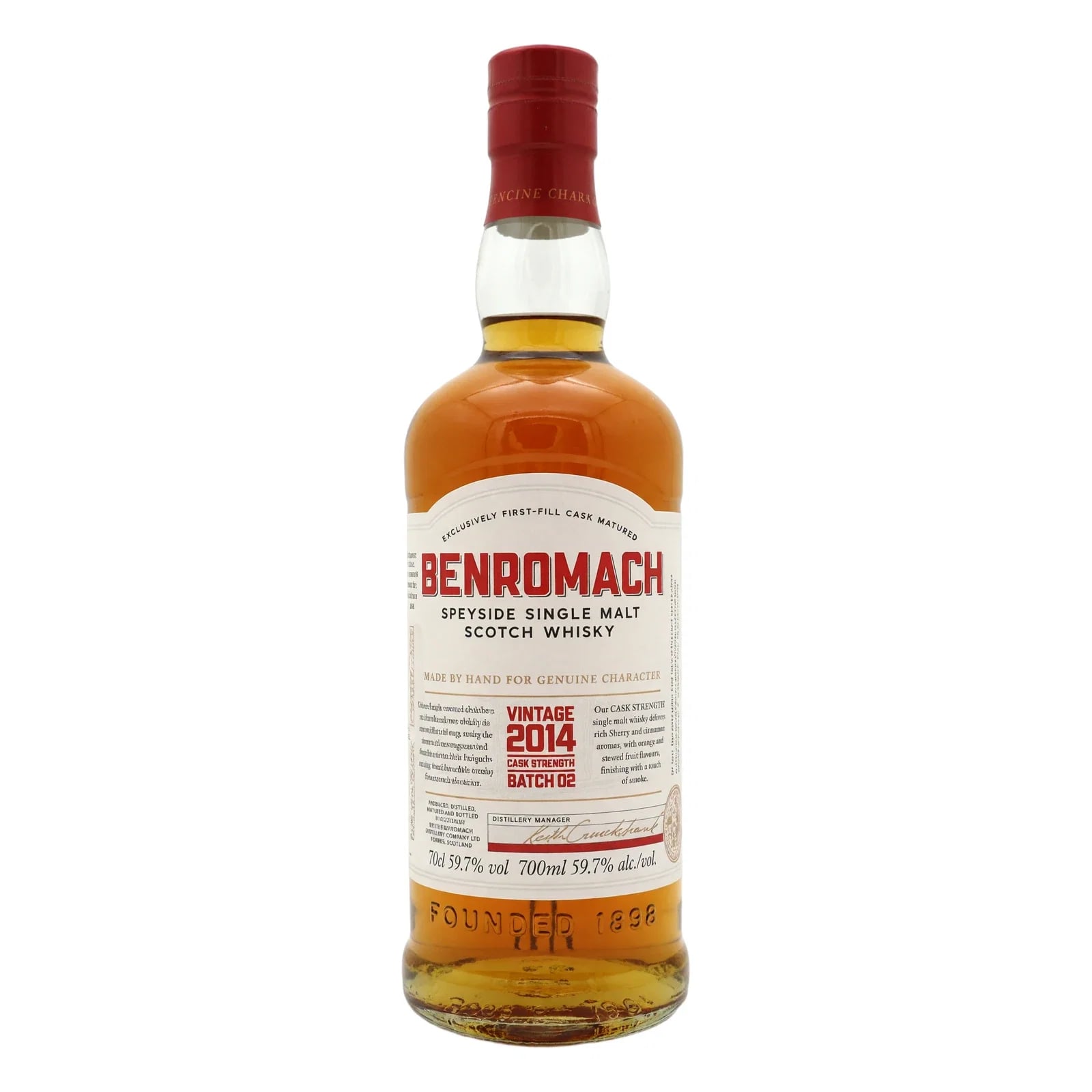 Benromach 9 Years Old 2014 Cask Strength Batch 2