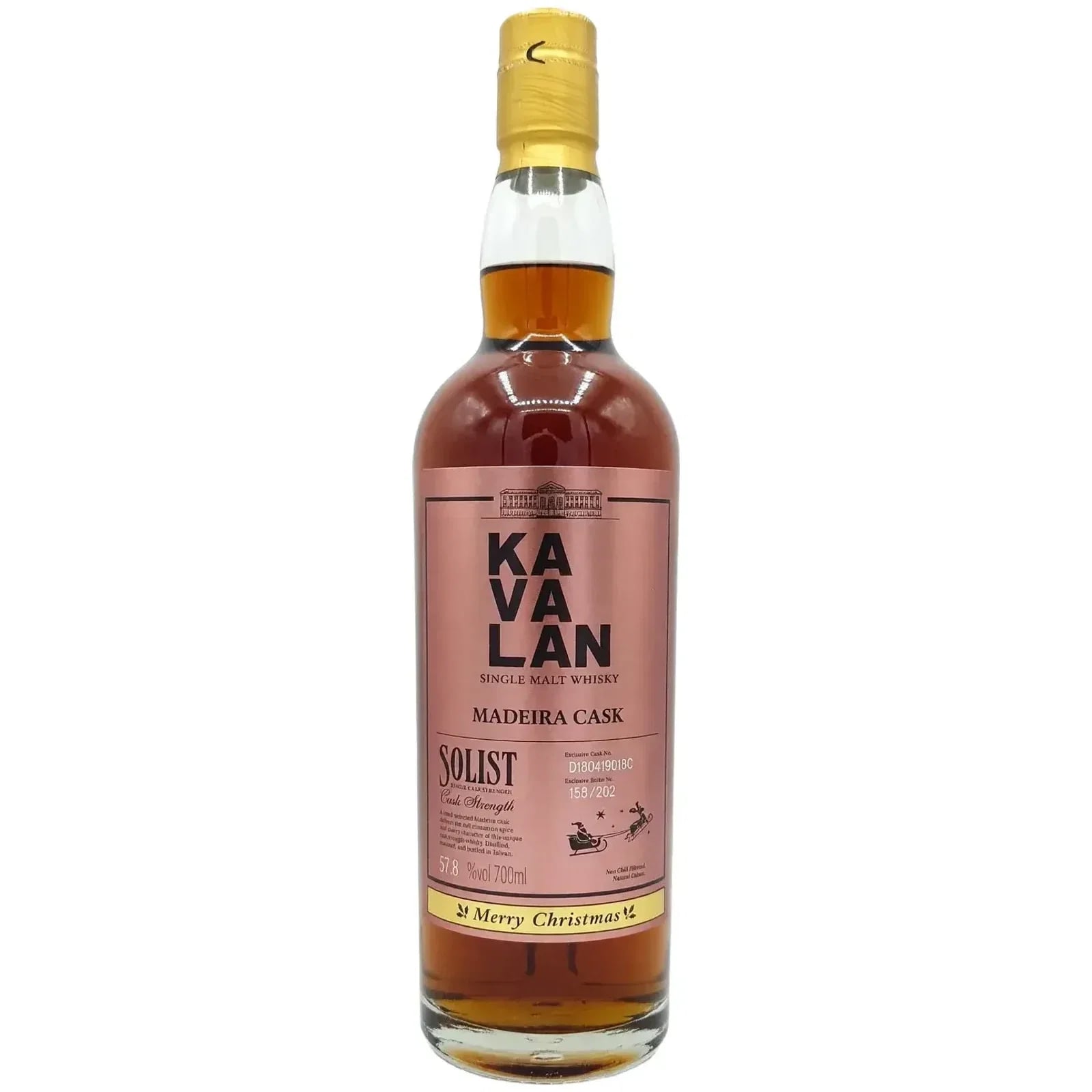 Kavalan Solist Madeira Chrismas Edition 2018