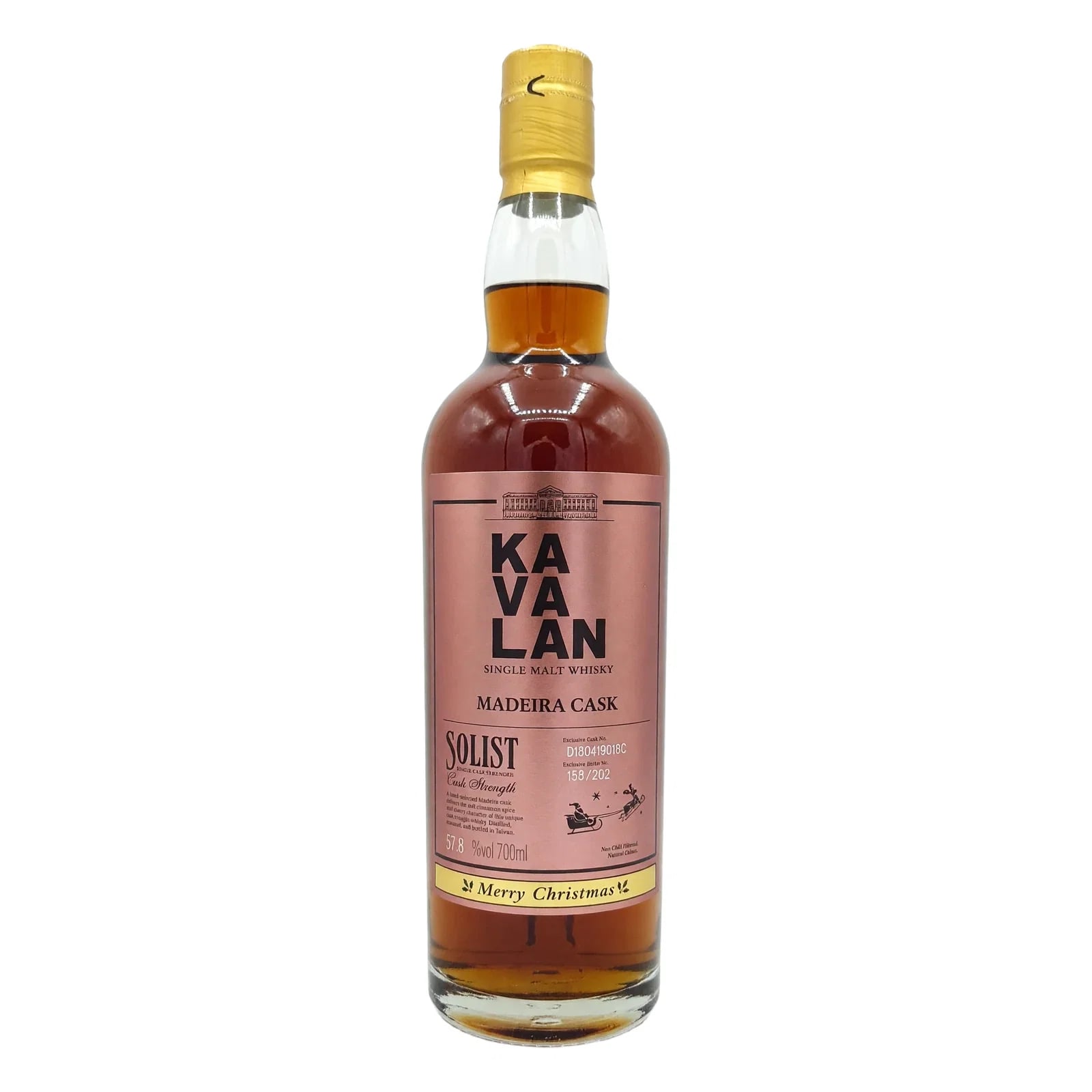 Kavalan Solist Madeira Chrismas Edition 2018